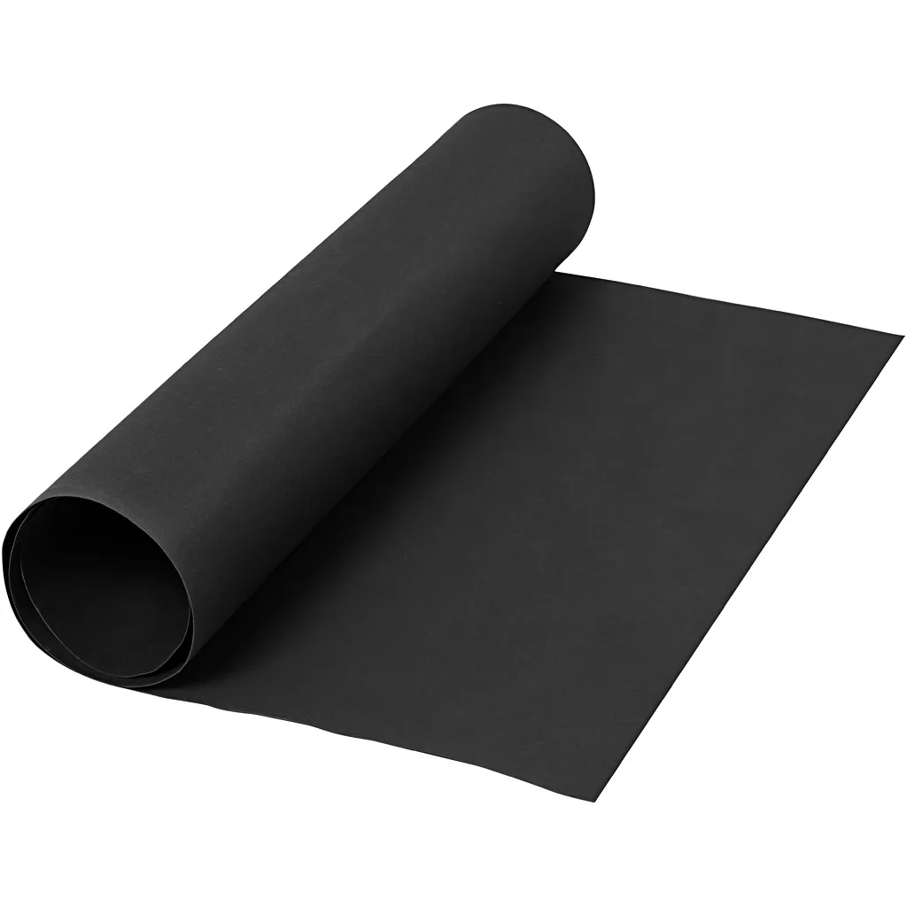 Lærpapir Creativ Company B50 cm Ensfarget 1 m/1 Rl