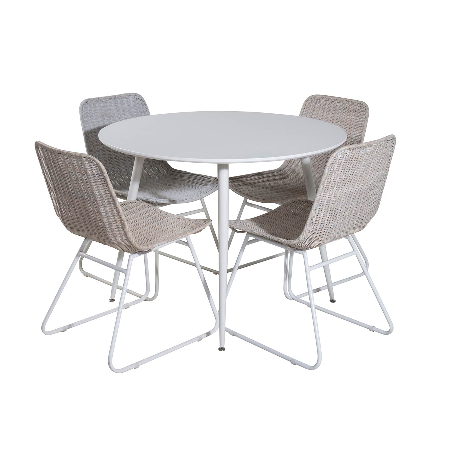 Spisegruppe Venture Home Plake med 4 Cornelia Stoler Rundt