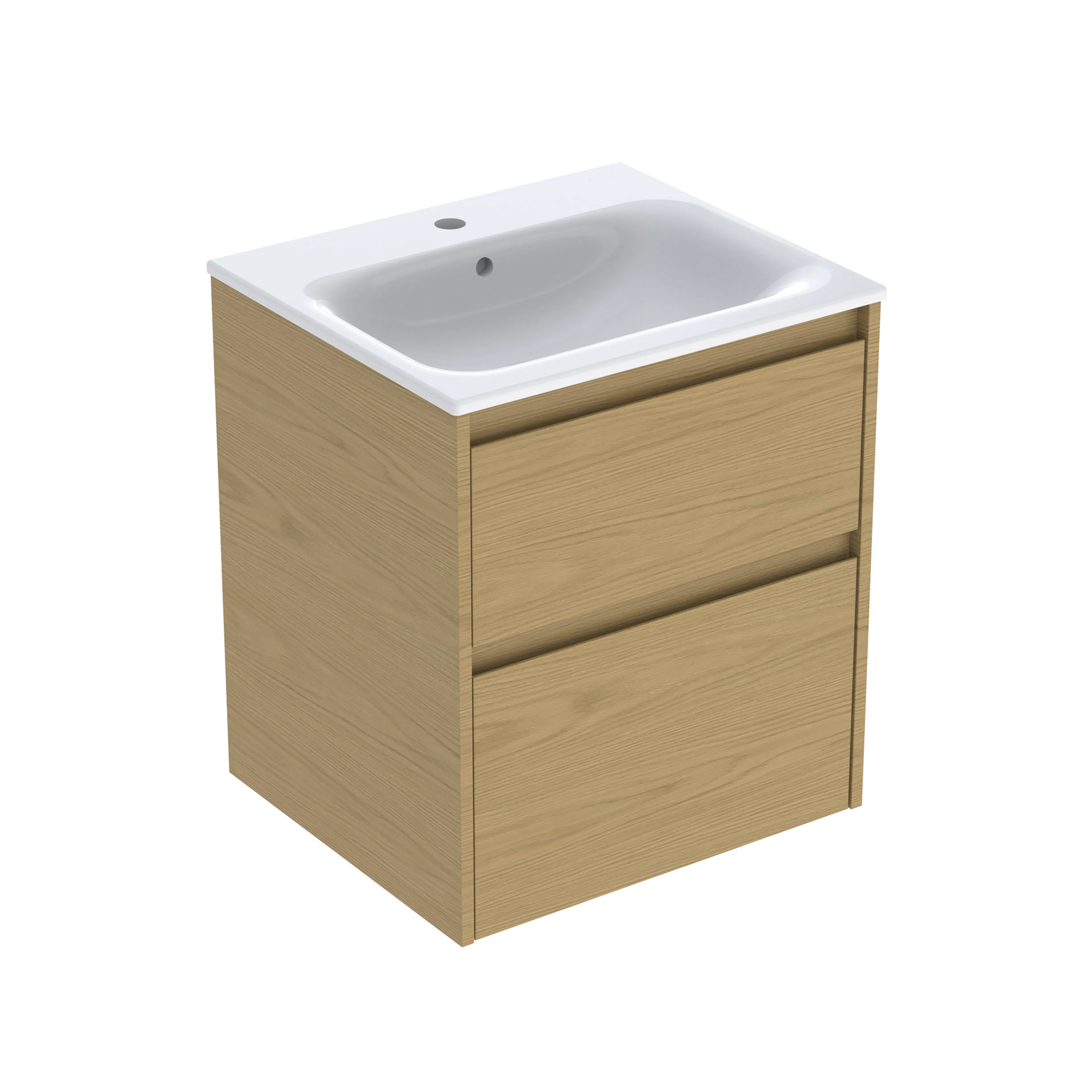Tvättställsskåp Ifö Sense Modern med Tvättställ Naturek; Bredd: 540 mm
