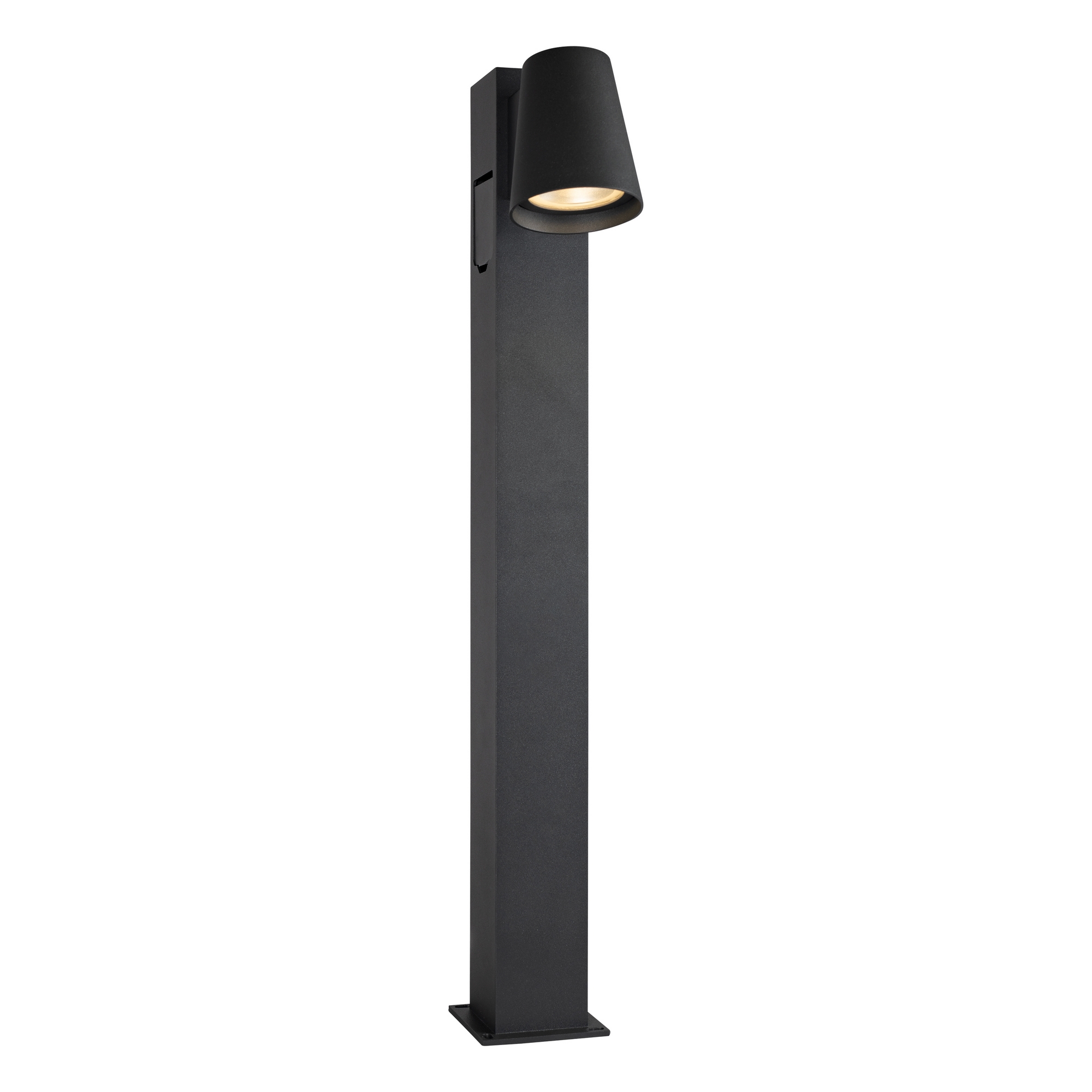 Pullert Hide-a-lite Cone Pillar Socket Antrasitt 3000K