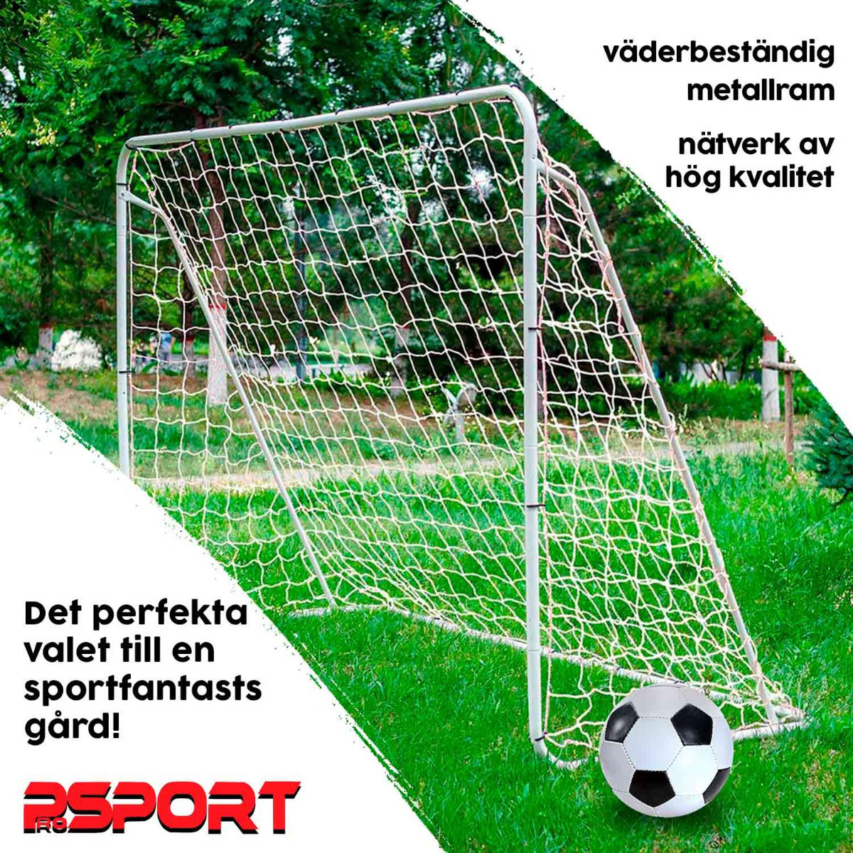 Fotballmål Prosport Official 2-pk 366 x 183 cm