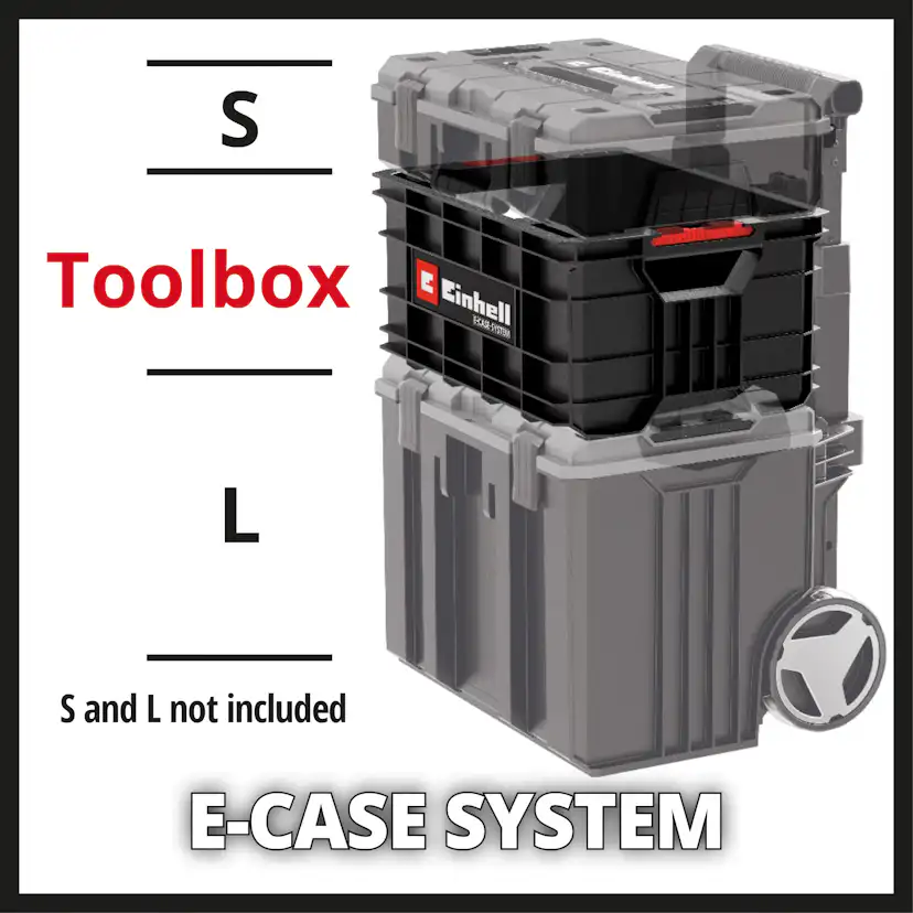 Systemkoffert Einhell E-Case Verktøykasse