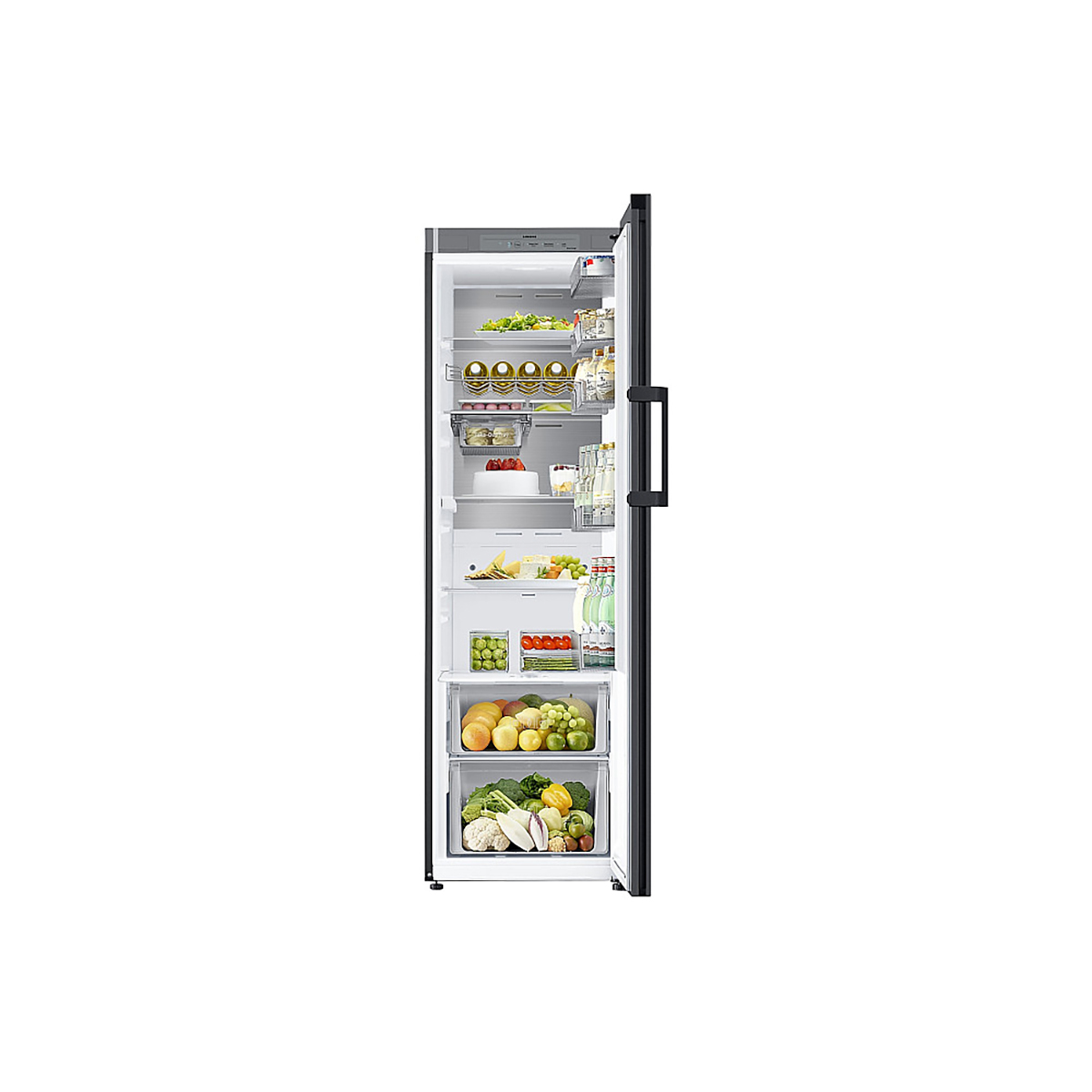 Frittstående Kjøleskap Samsung RR39C76C322/EF Sort