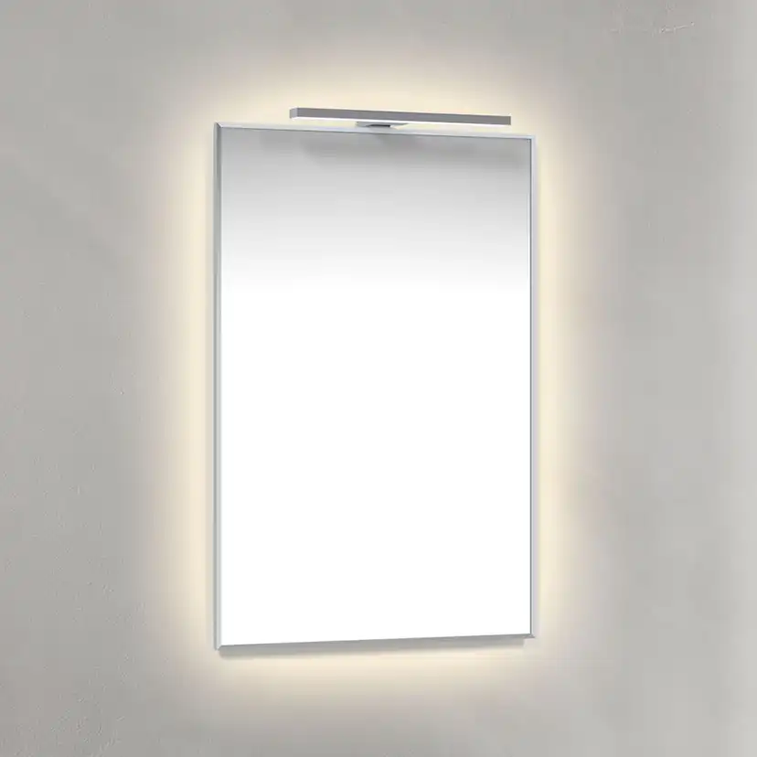 Speil Macro Design Crown Ambilight T-belysning med Ramme