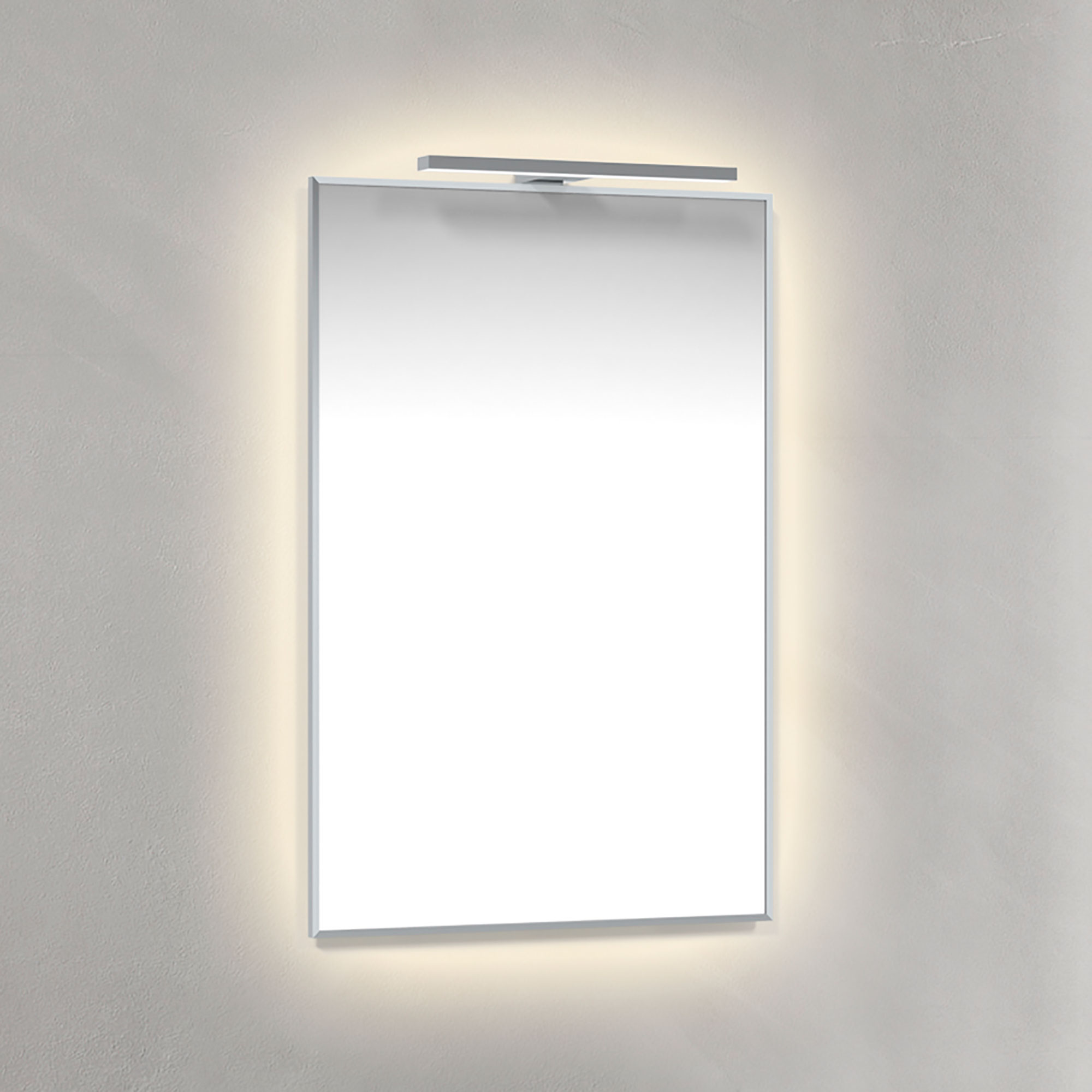 Speil Macro Design Crown Ambilight T-belysning med Ramme