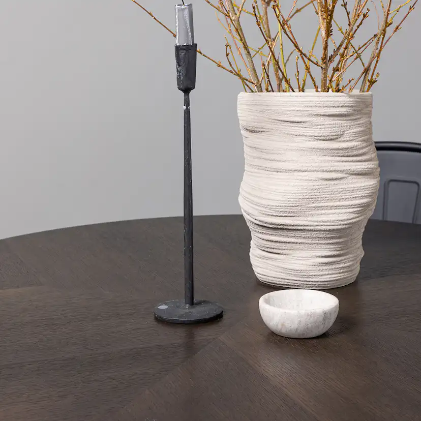 Spisegruppe Venture Home Copenhagen Ø 115 cm med 4 Tempe Stoler
