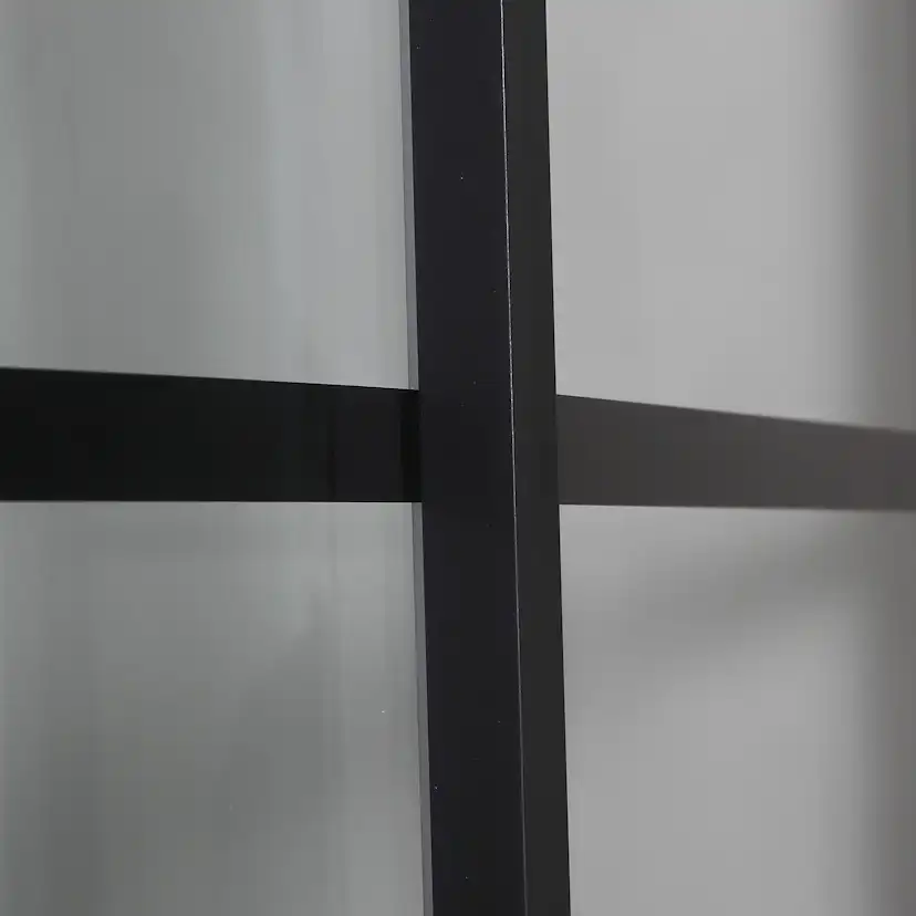 Dusjkabinett Bathlife Betrakta 80x80 Svart/Hvit