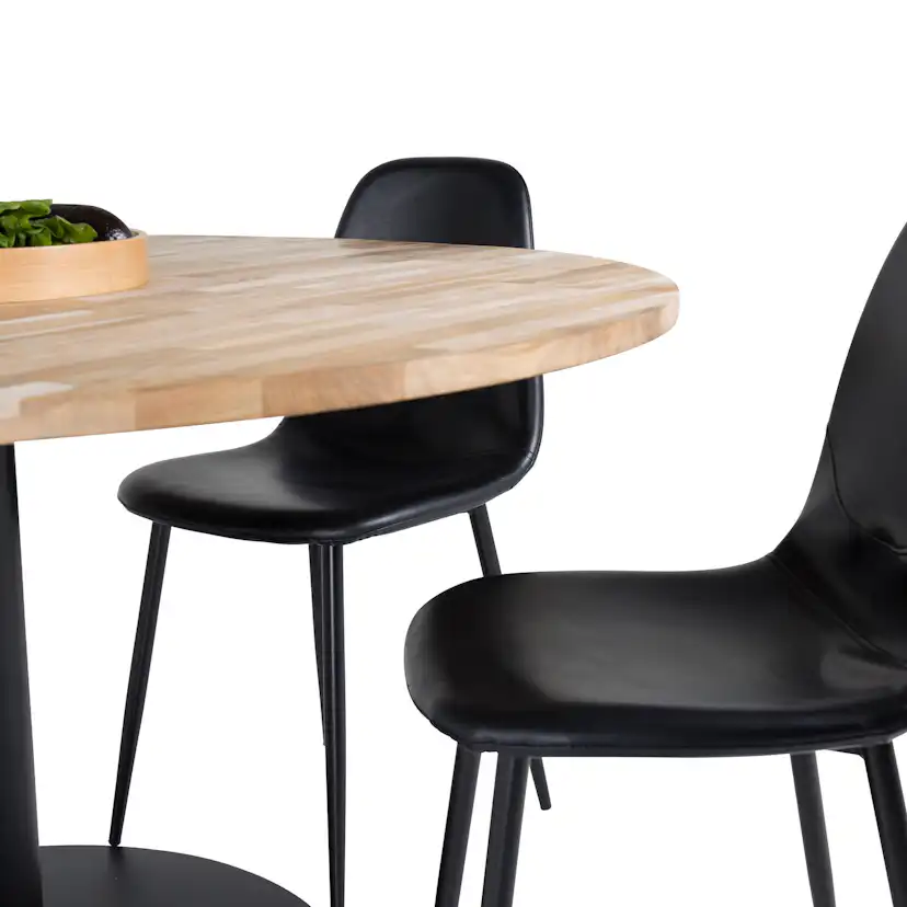 Spisegruppe Venture Home Cornelia med 4 Pobbie Stoler