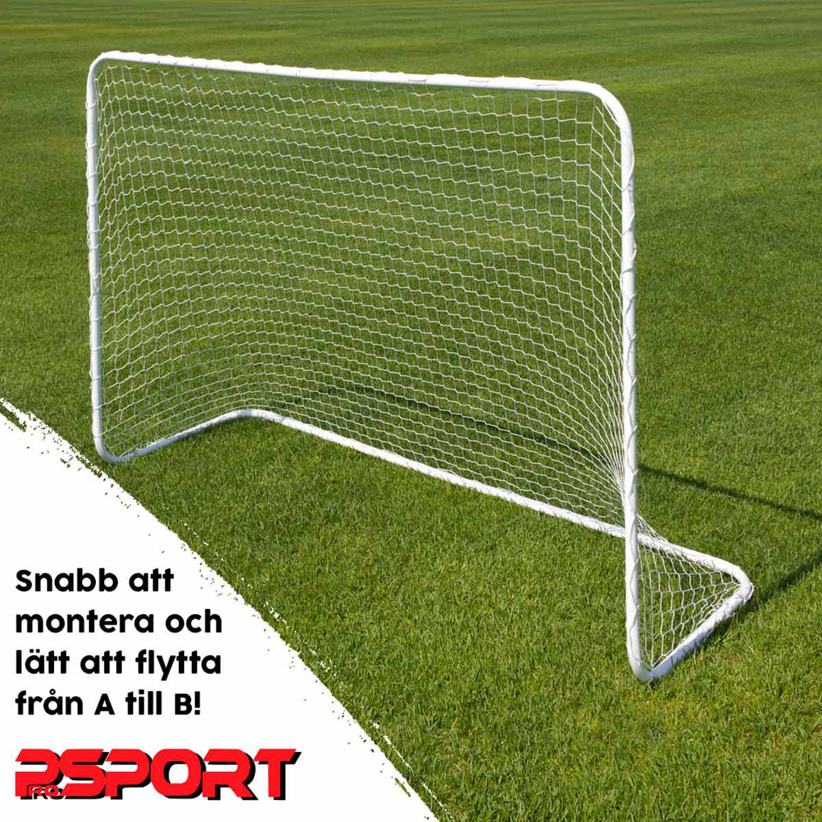 Fotballmål Prosport Basic 2-pk 183 x 122 cm