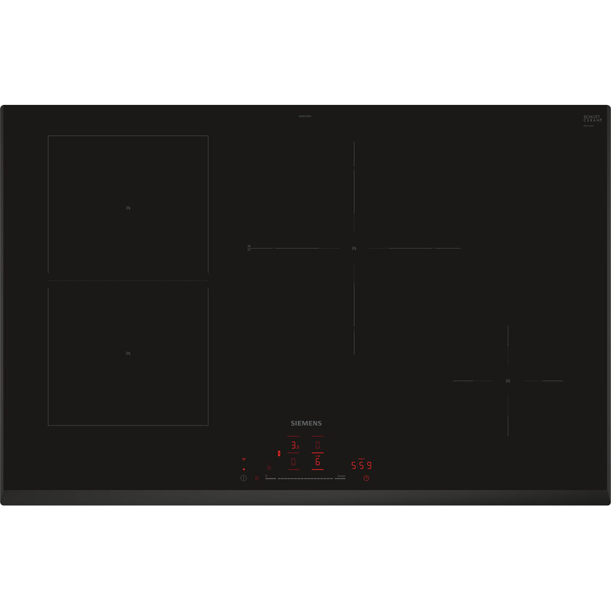 Induksjonstopp Siemens iQ500 ED851HSB1E