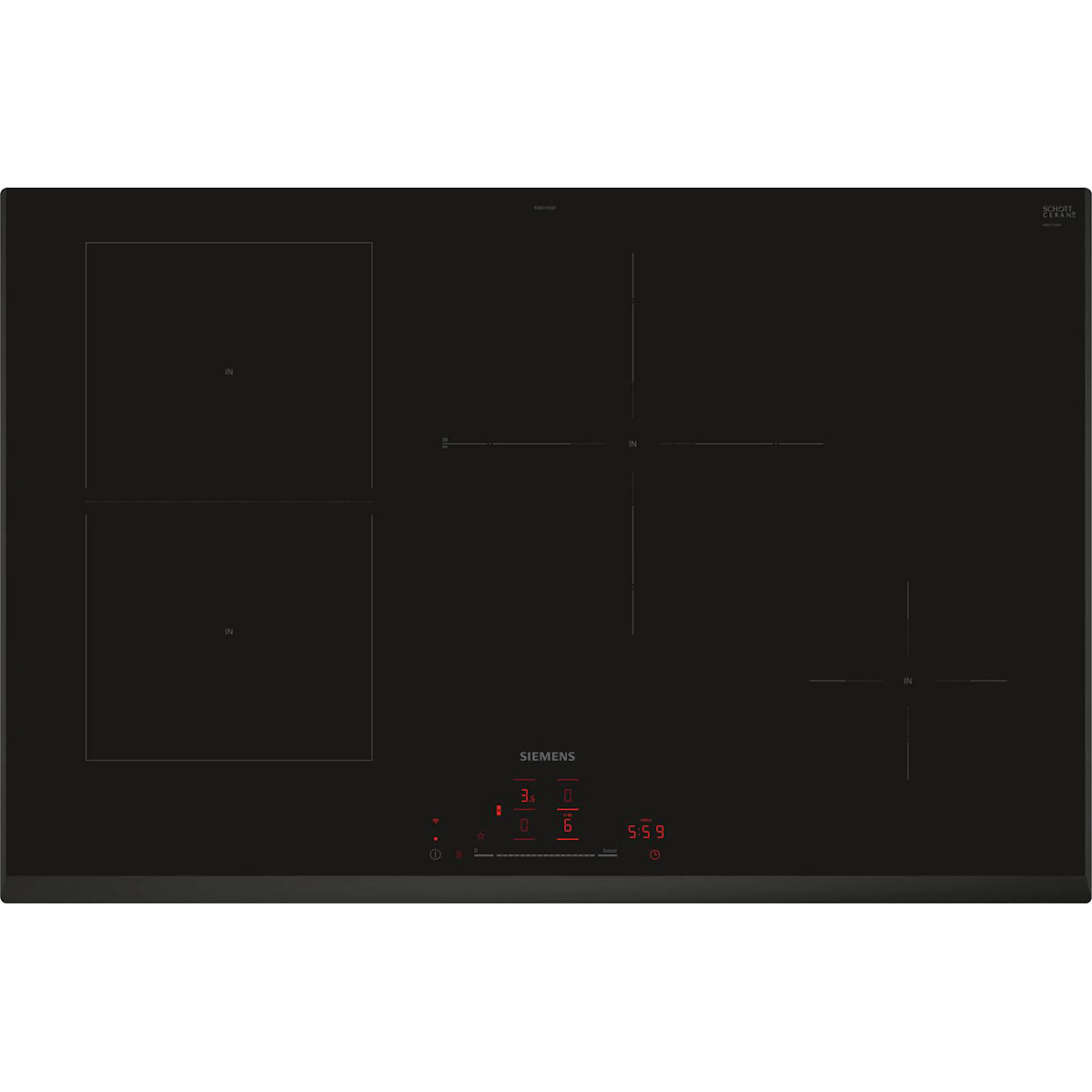 Induksjonstopp Siemens iQ500 ED851HSB1E