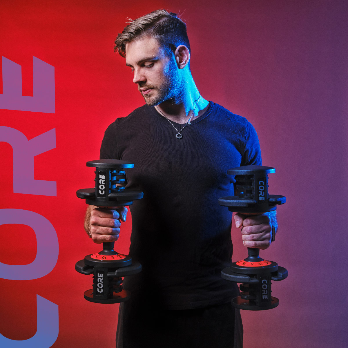 Manualer Core 50 kg Justerbare 2 stk