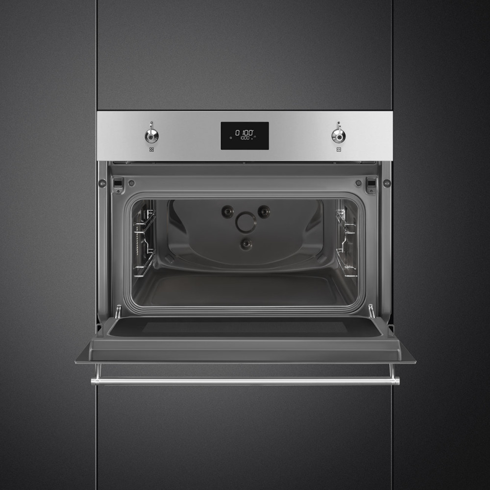 Mikrobølgeovn Med Grill Smeg SO4301M0X