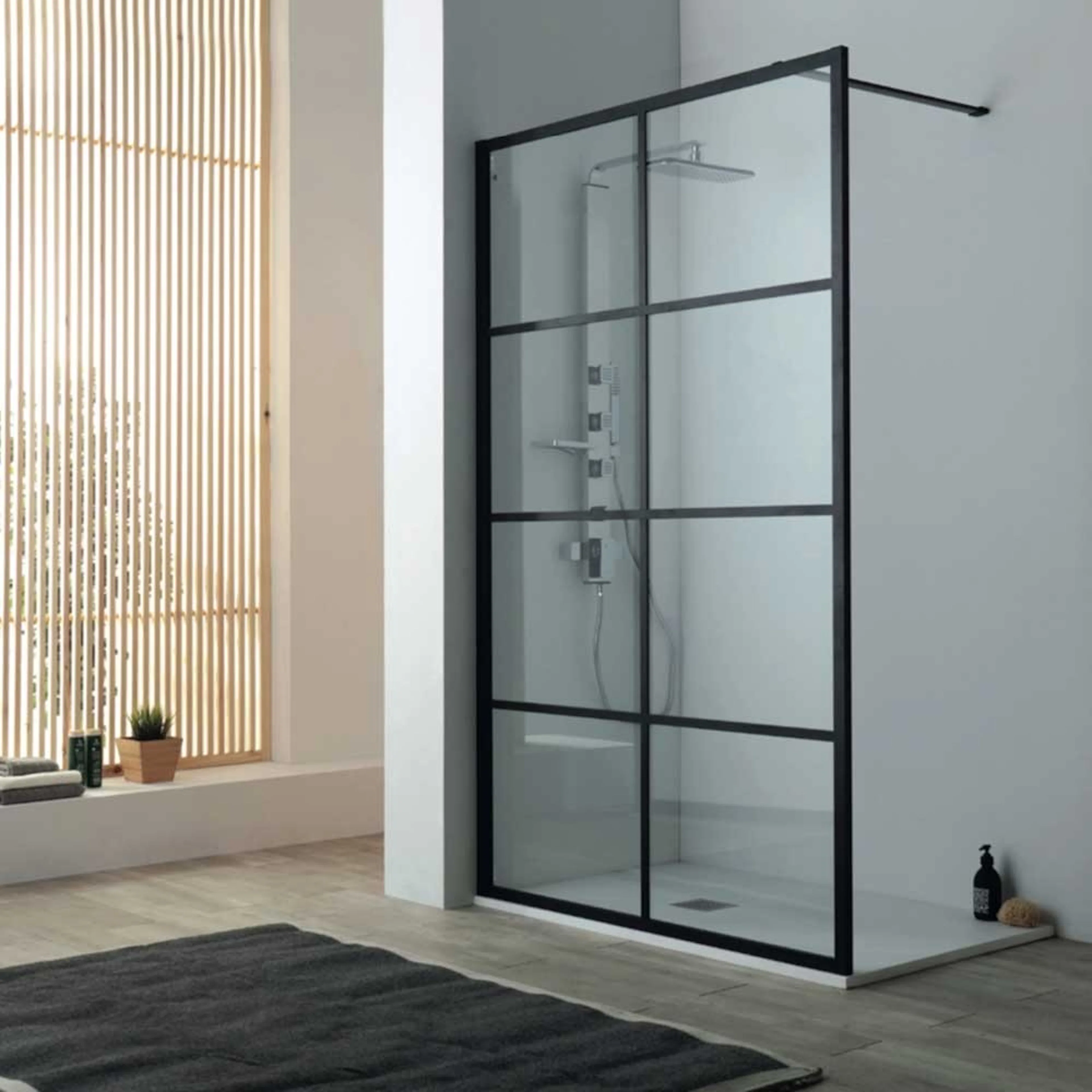 Dusjvegg Lavabo Walk-In