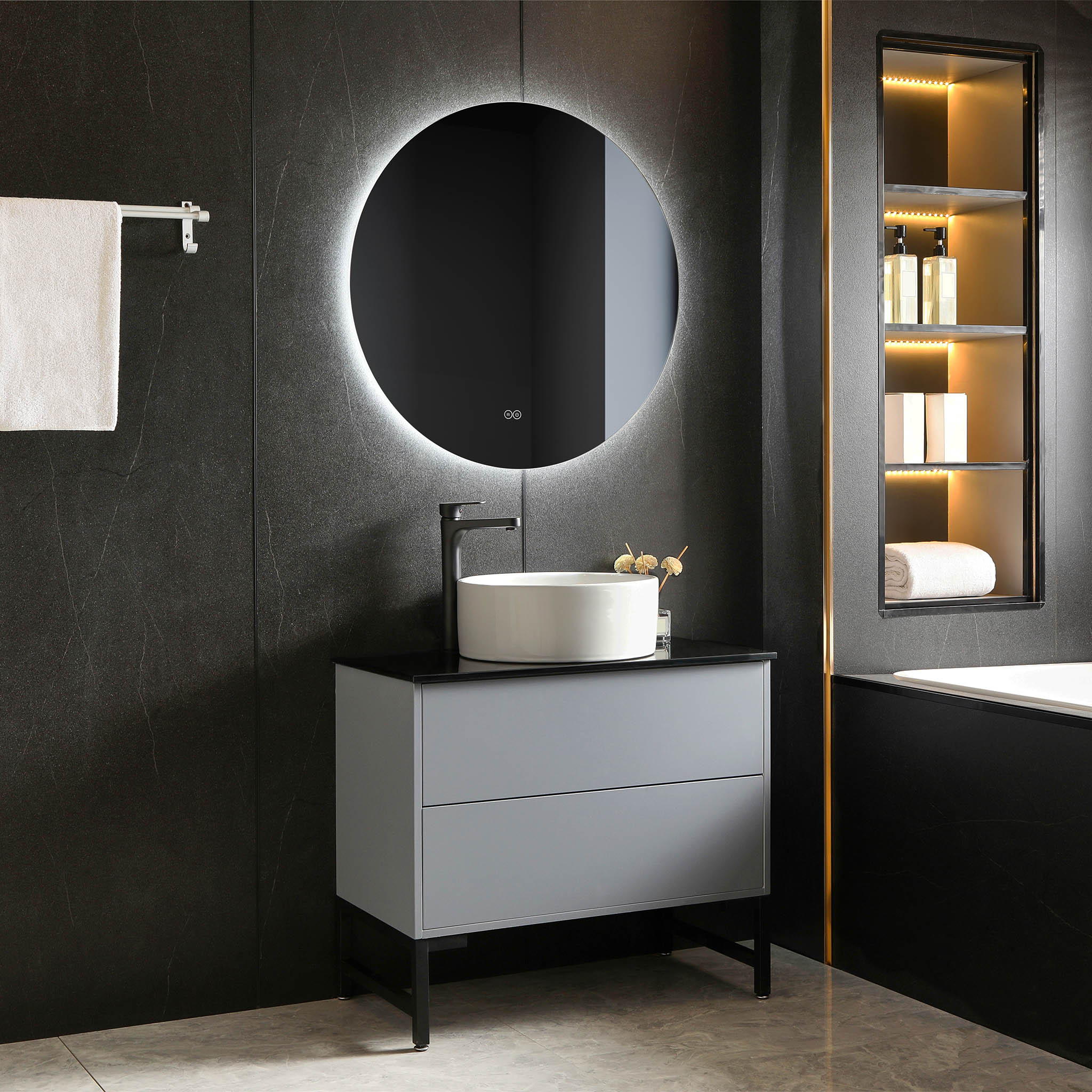 Baderomsmøbelpakke Lyfco Cavum