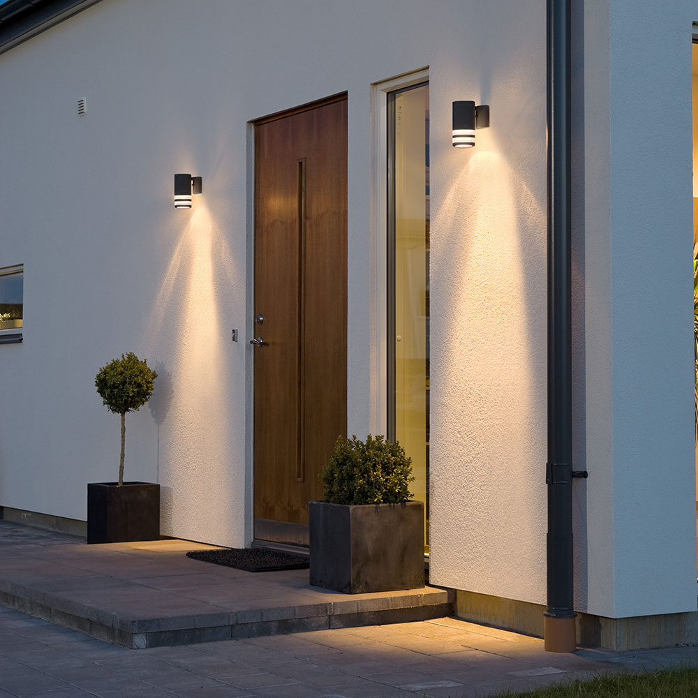 Vegglampe Gnosjö Konstsmide Modena Ned GU10 Transparent