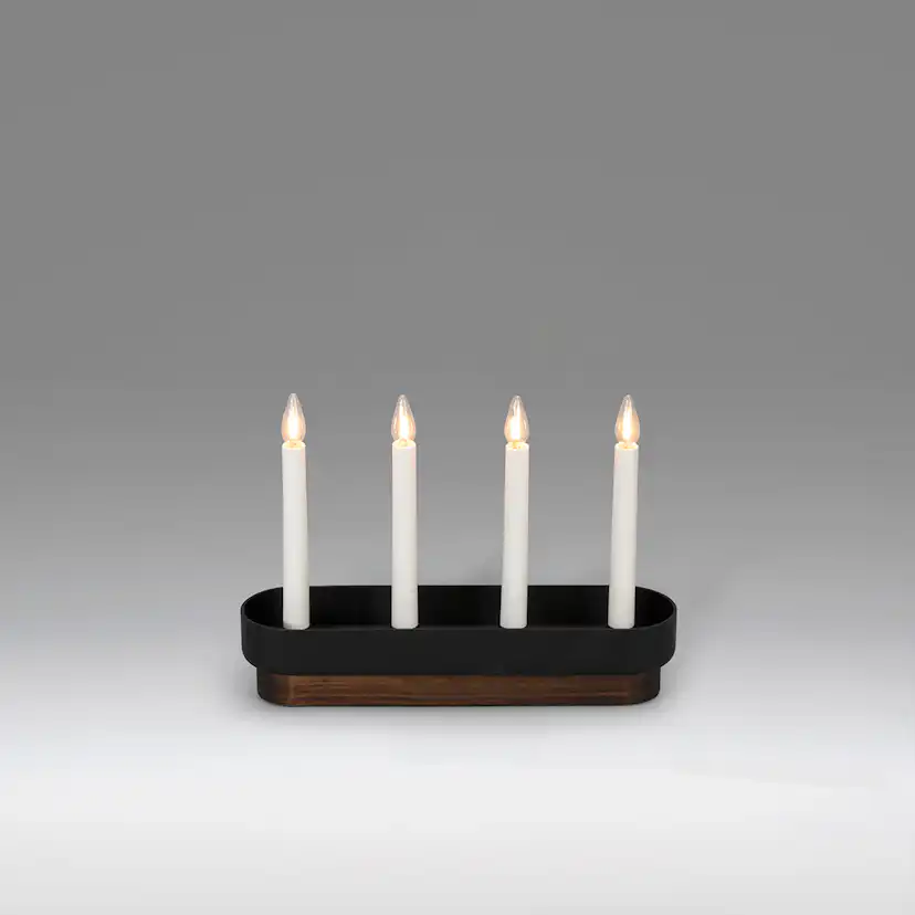 Adventstake Gnosjö Konstsmide 4 LED