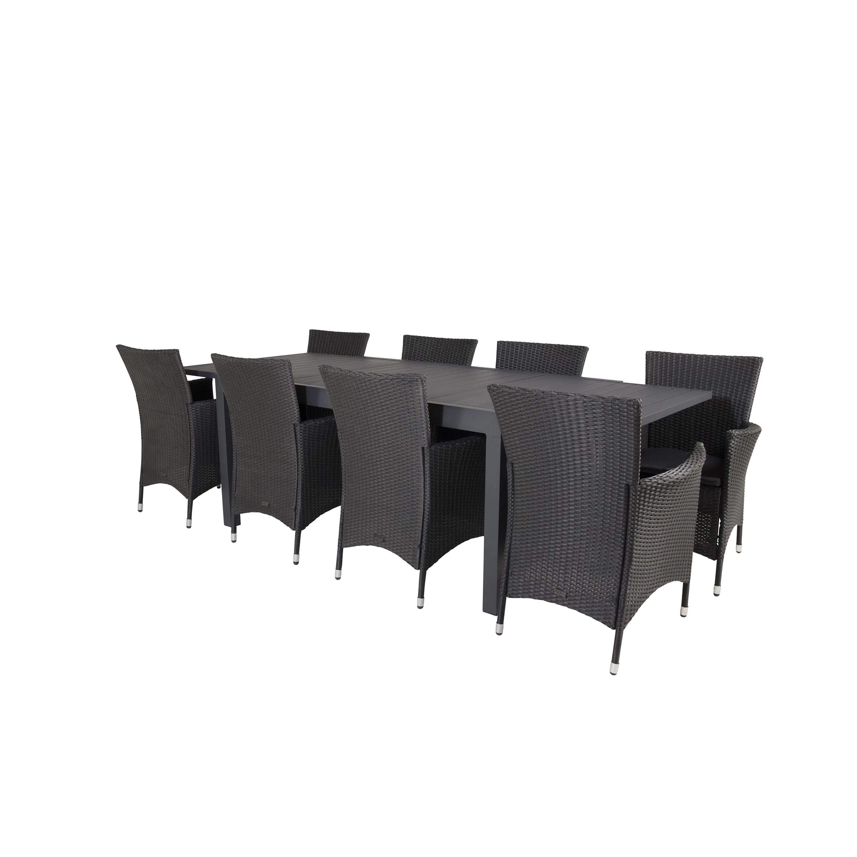 Spisegruppe Venture Home Madrid 160/240 med 8 Kira Stoler