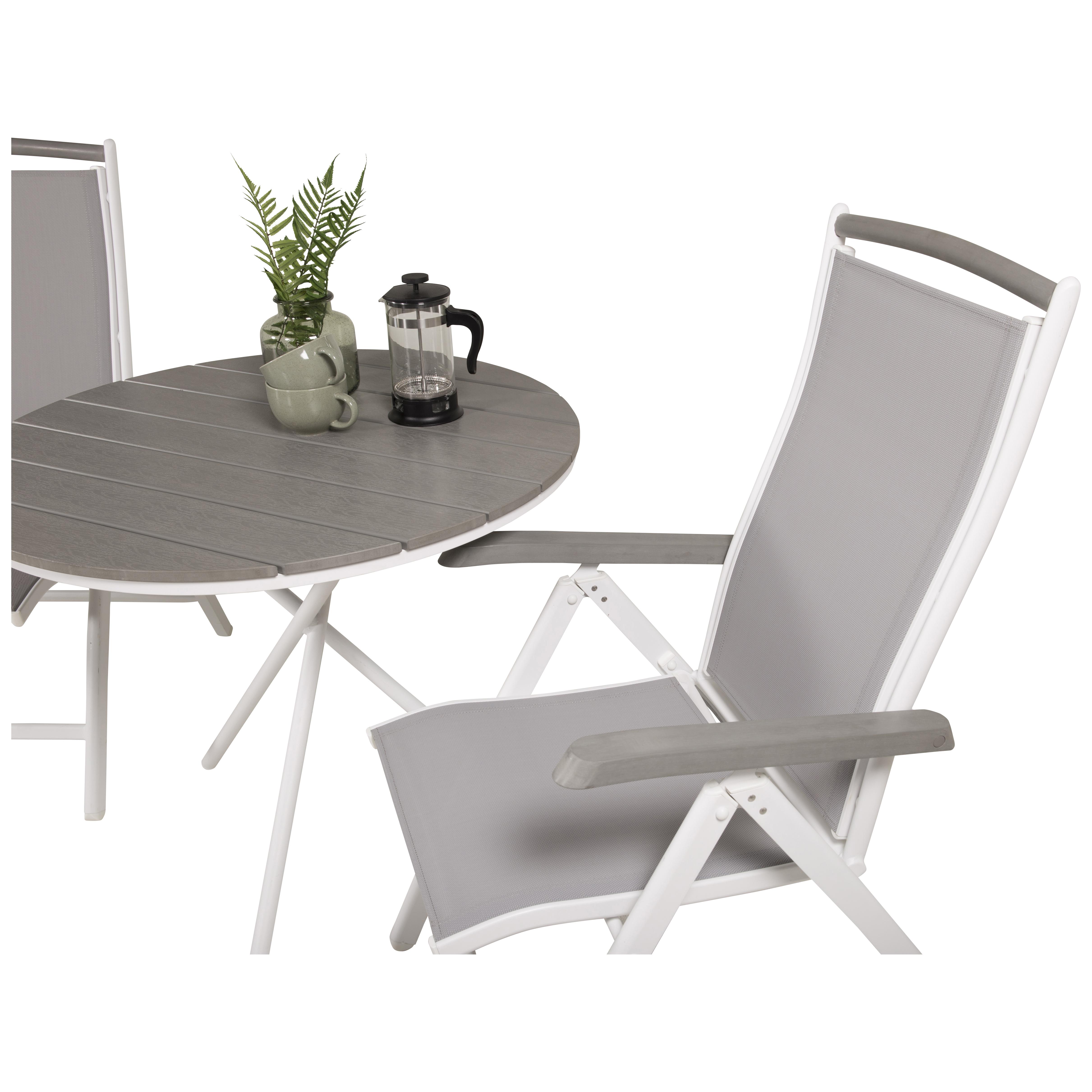 Cafégruppe Venture Home Parma med 2 Albany Stoler
