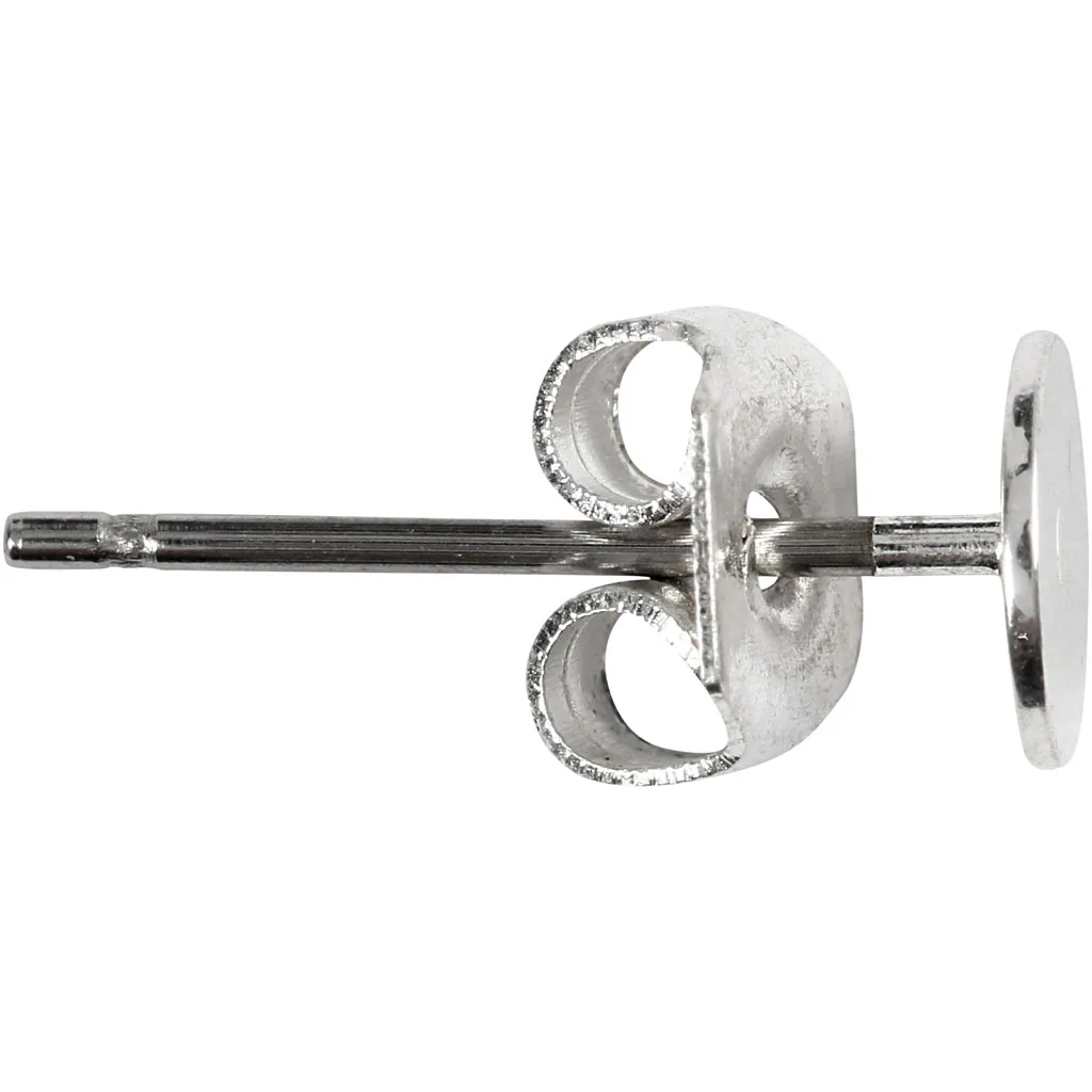 Ørestikk Creativ Company Forsølvet 13 mm 1 Pk