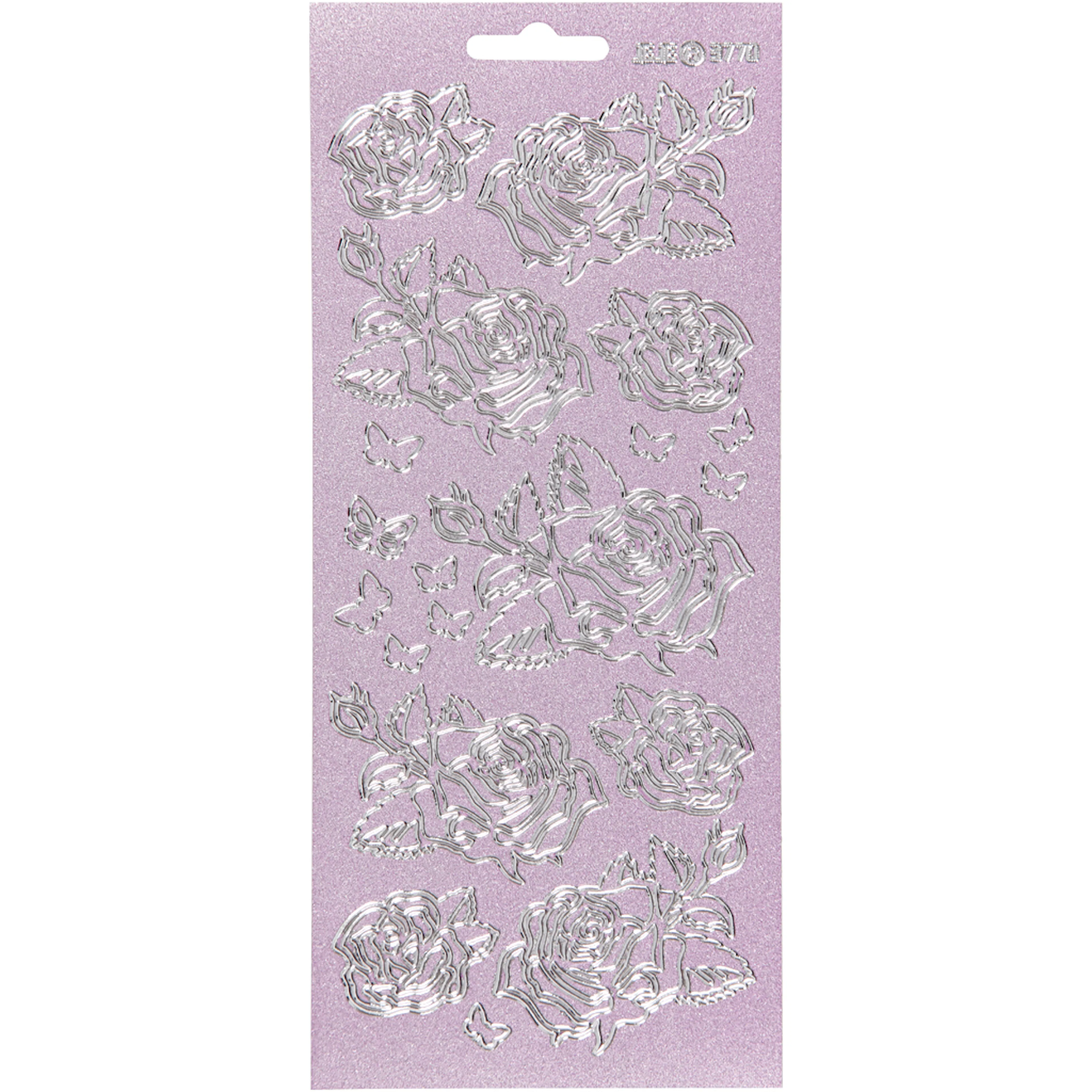 Stickers Creativ Company Roser Folie 10x23 cm