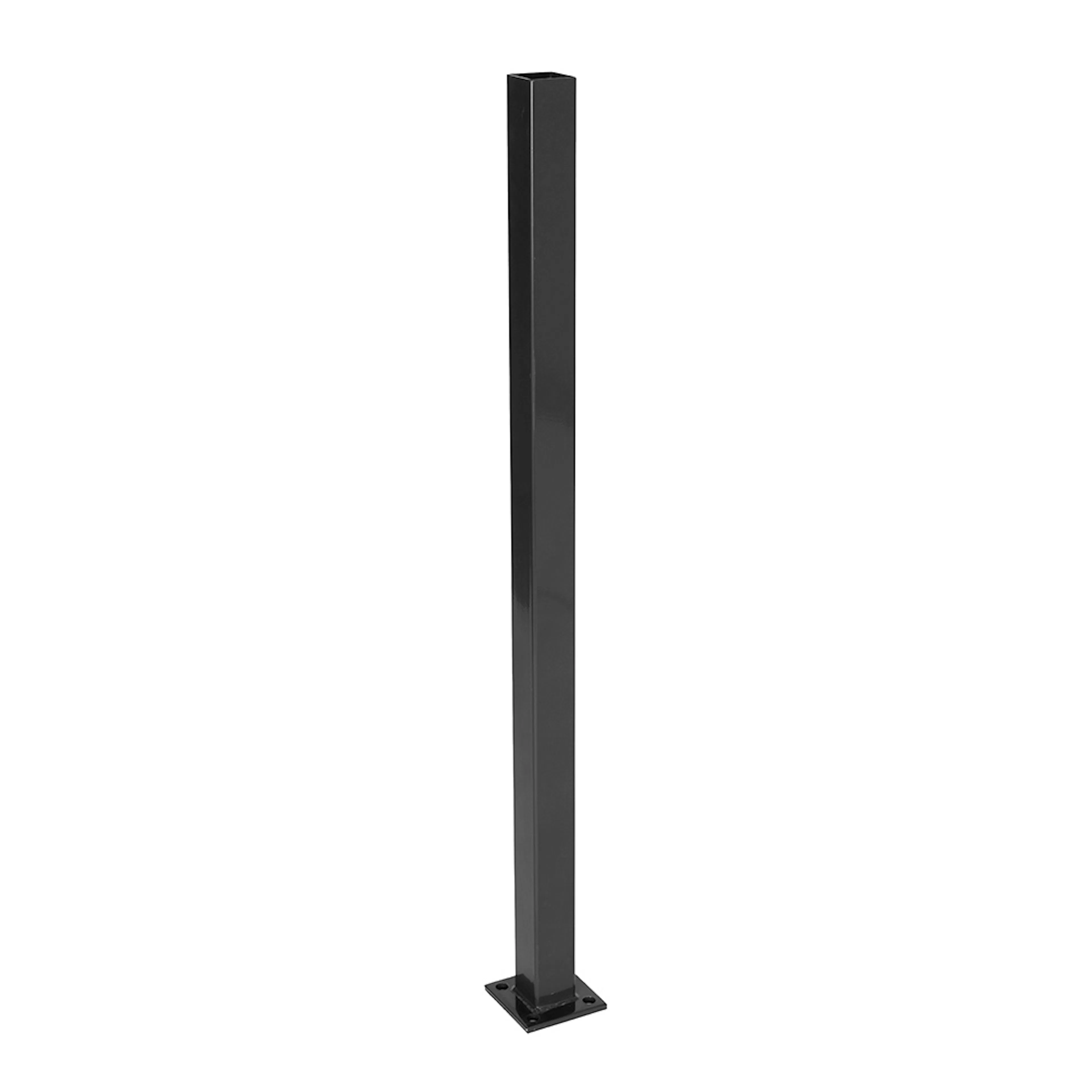 Gjerdestolpe Skotte Garden Klassisk Sort 105 cm Med