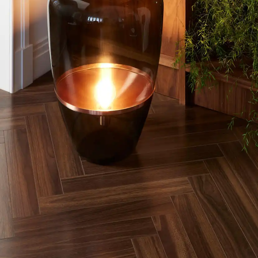 Laminatgulv BerryAlloc Chateau+ Walnut Brown A+B