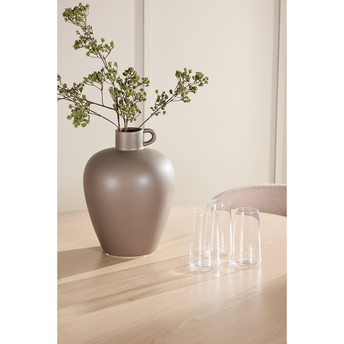 Spisegruppe Venture Home Flora Ø120 cm med 4st Astoria Spisestoler