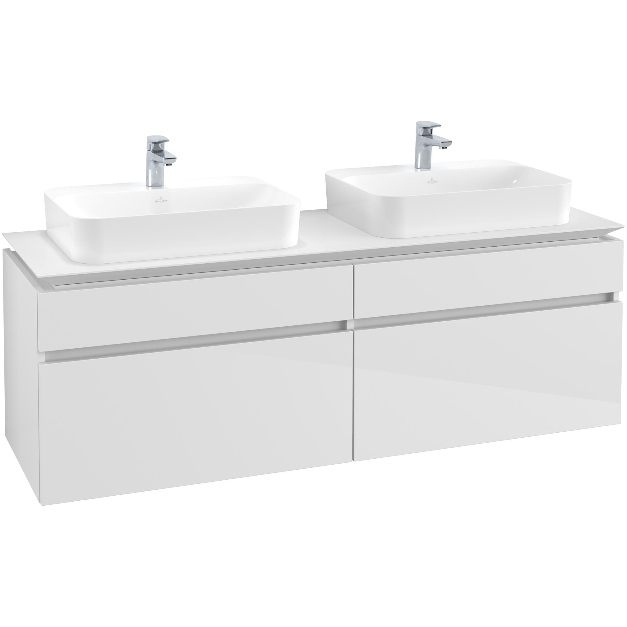 Tv&auml;ttst&auml;llssk&aring;p Villeroy & Boch Legato 1600 med 4 L&aring;dor f&ouml;r Tv&aring; Ytmonterade Tv&auml;ttst&auml;ll fr&aring;n Finion & Memento