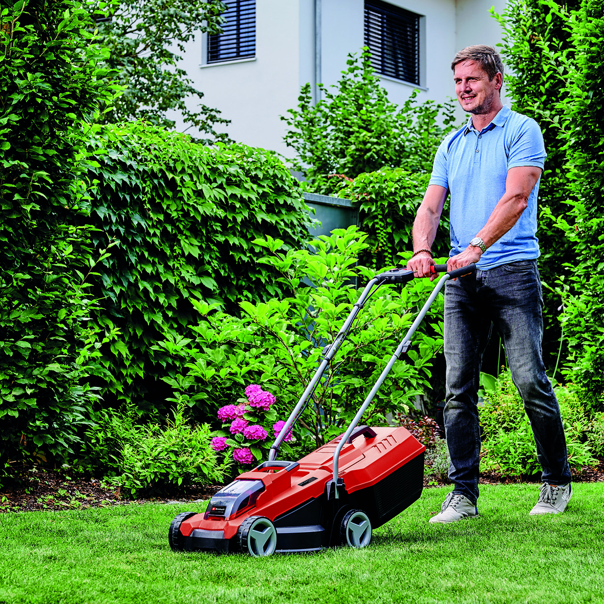 Gressklipper Einhell GE-CM 18/32 Li Uten Batteri og Lader