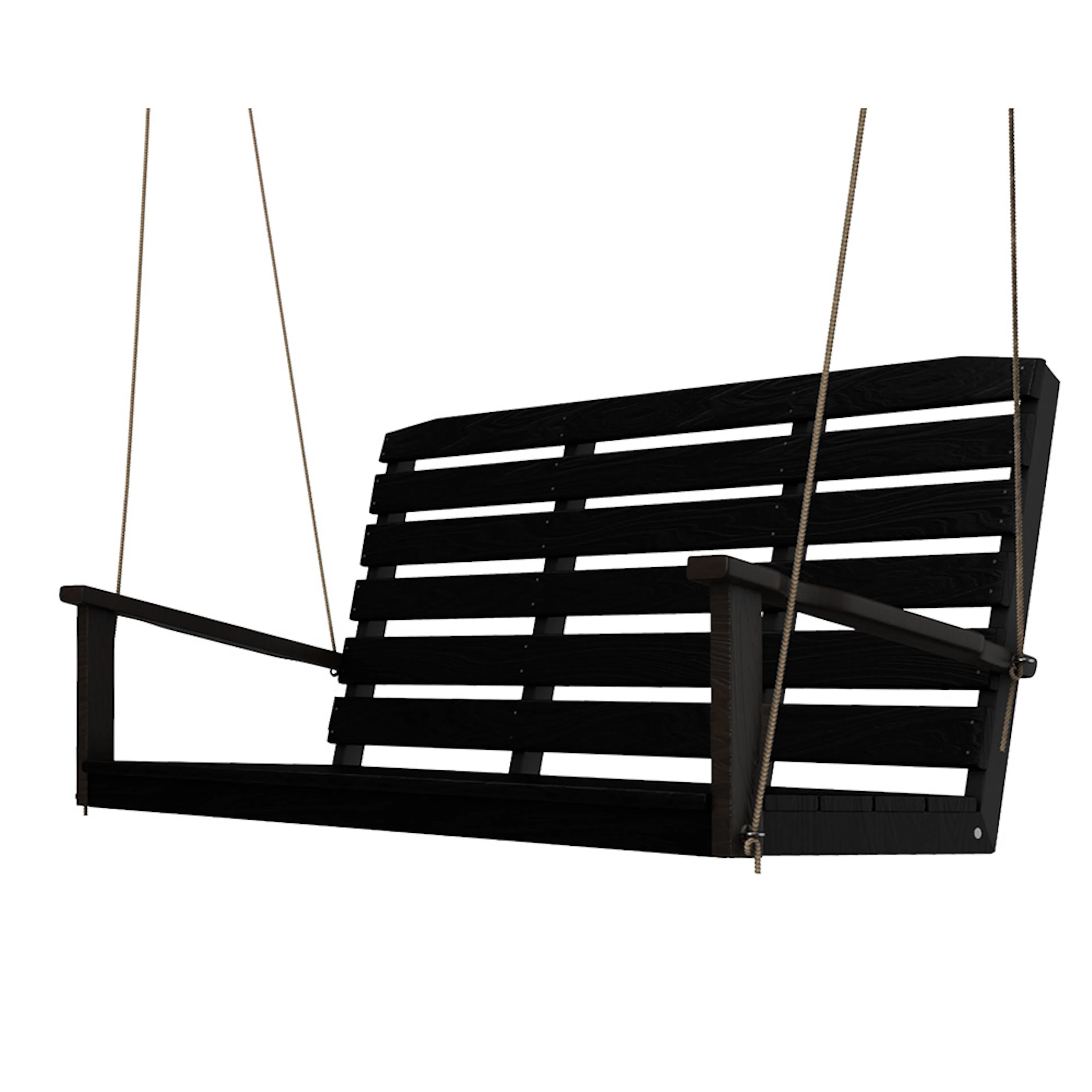 Hammockgunga 177x80x80 cm Svart FSC (B) Sort