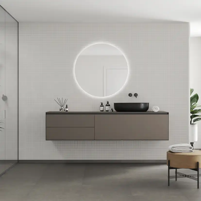 Baderomspanel Fibo 2090-M0303 Light Grey