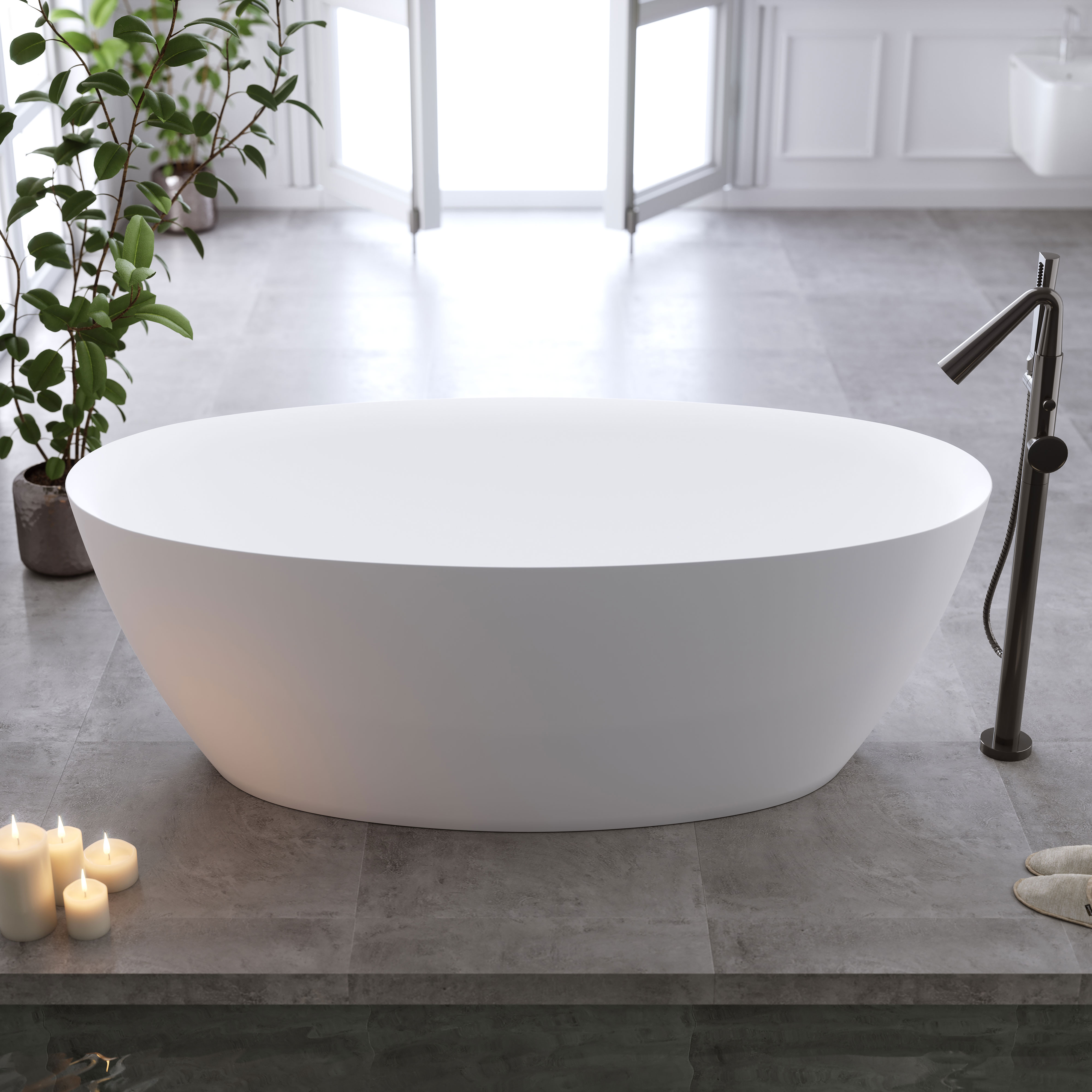 Badekar Bathlife Sund Matt
