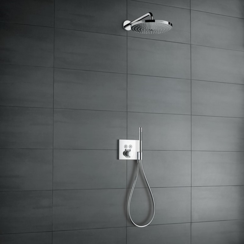 Hoveddusj Hansgrohe Raindance Select S 300 2-jet for Veggmontert