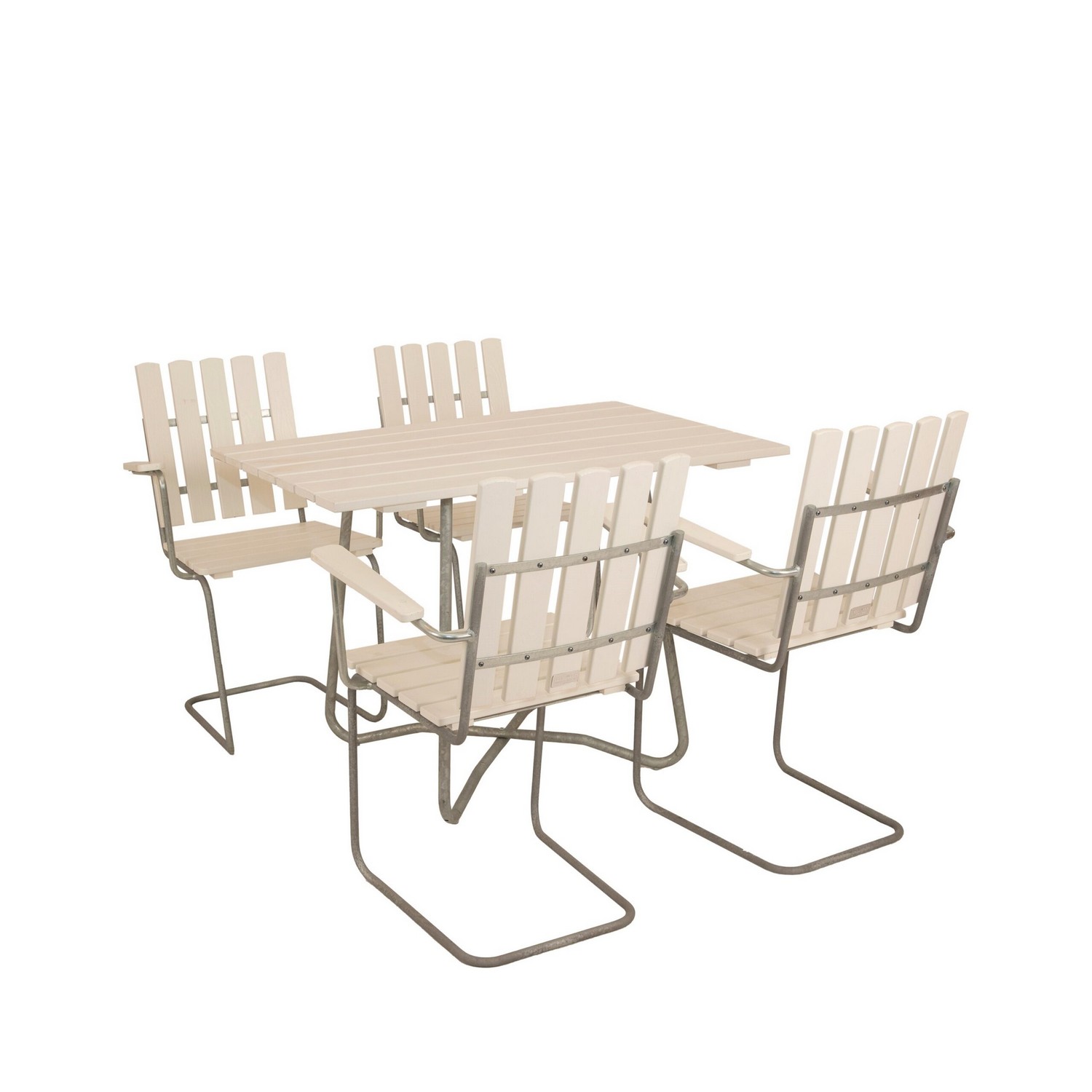 Spisegruppe Eden Wood Amanda med 4 Stoler
