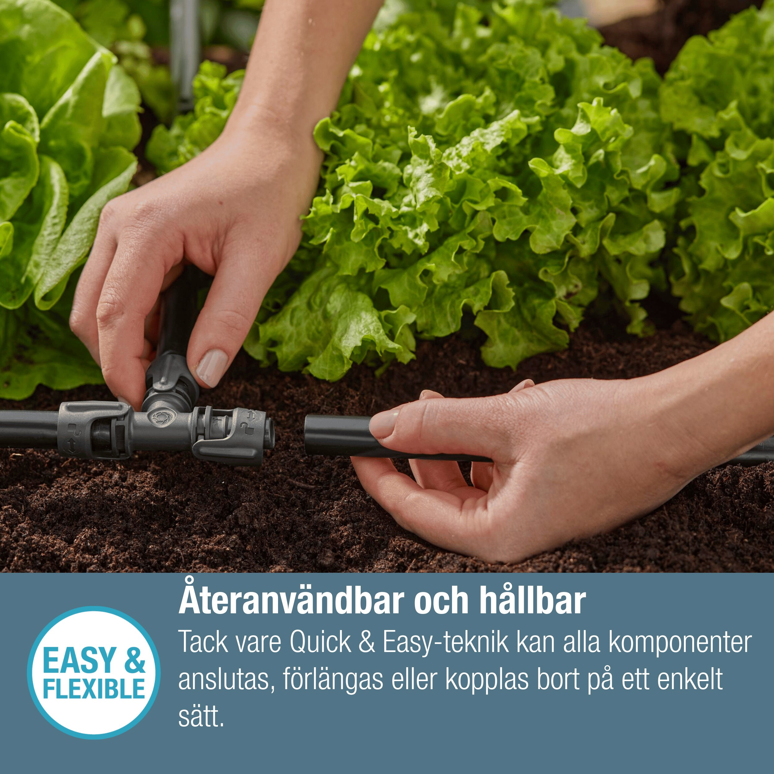 T-kobling Gardena Micro-Drip 13 mm (1/2")