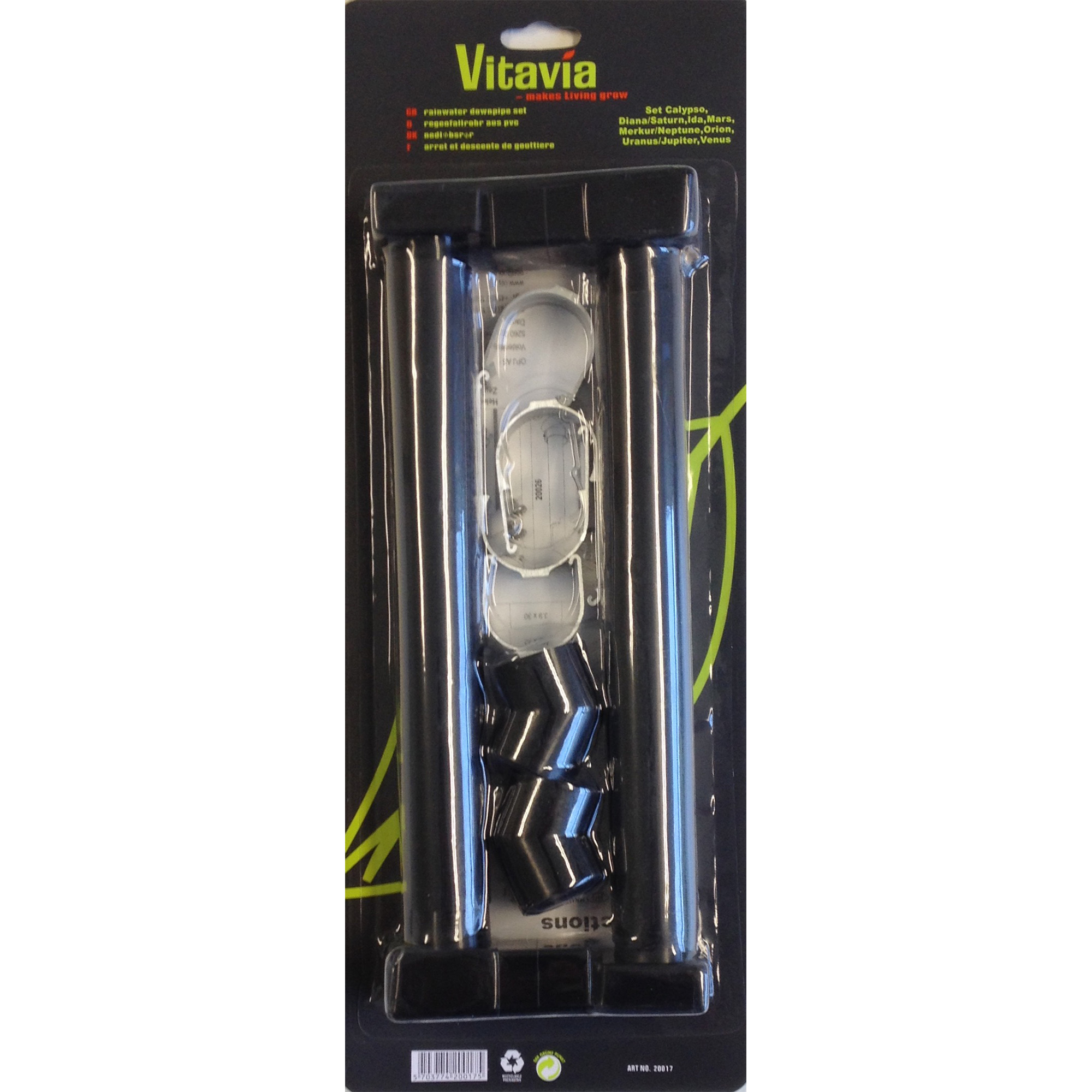 Nedløpsrør Vitavia 2 stk