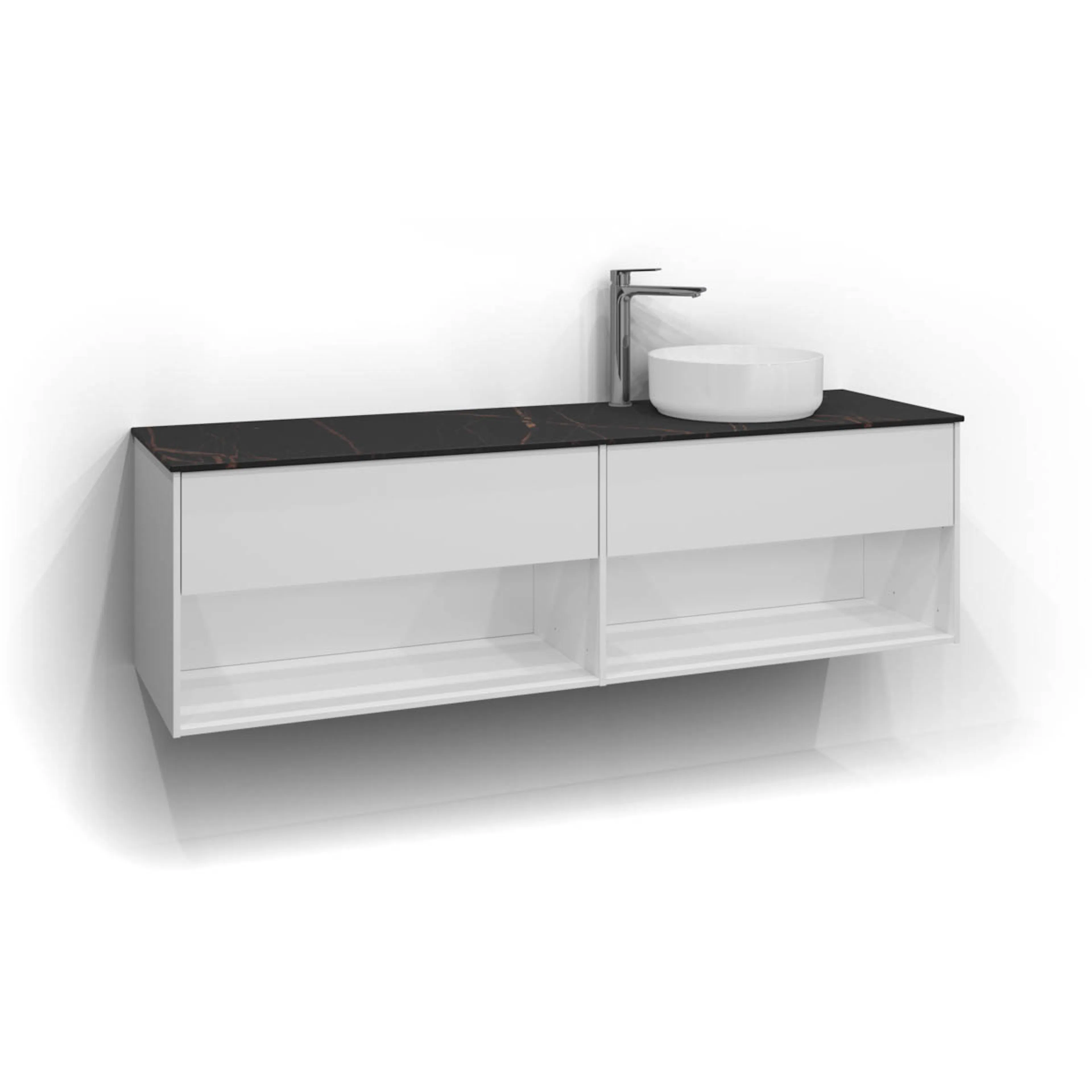 Epos Bänkskiva Laurent 160x45 Höger B: 1600, Höger
