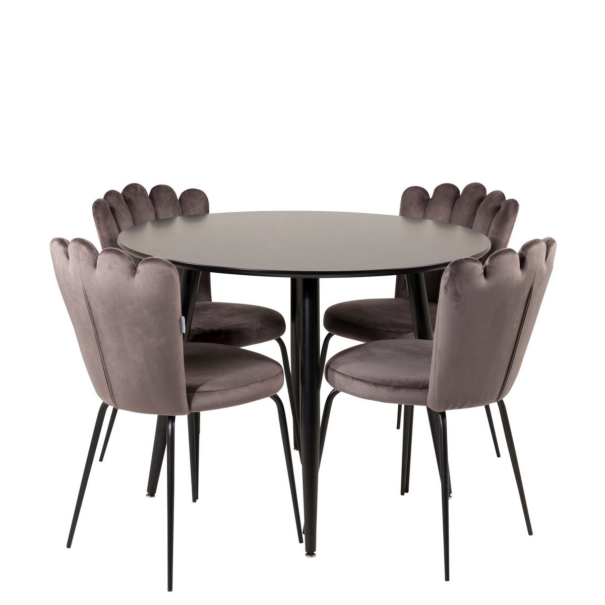 Spisegruppe Venture Home Plaza med 4stk Limhamn Stoler