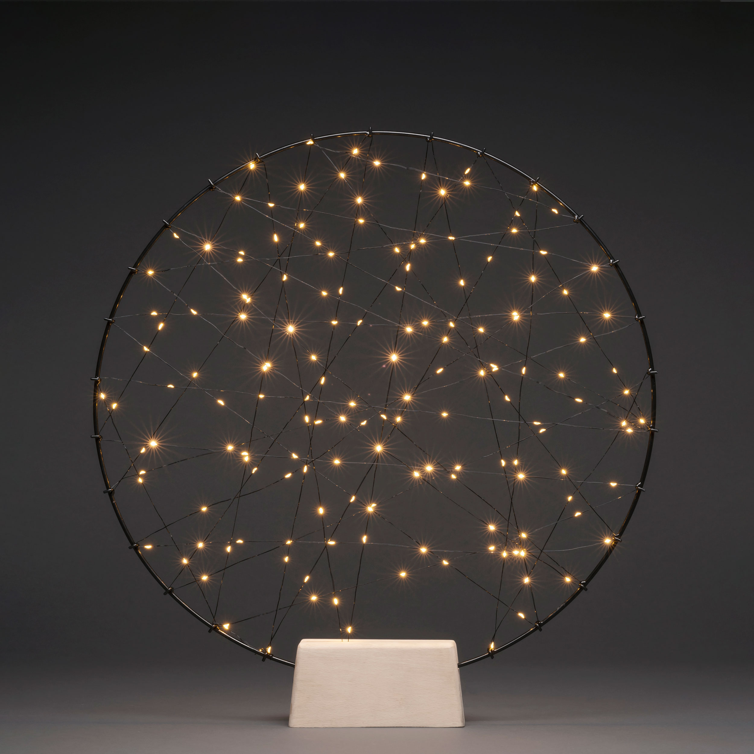 Dekorasjonsbelysning Gnosjö Konstsmide Rund Metallring