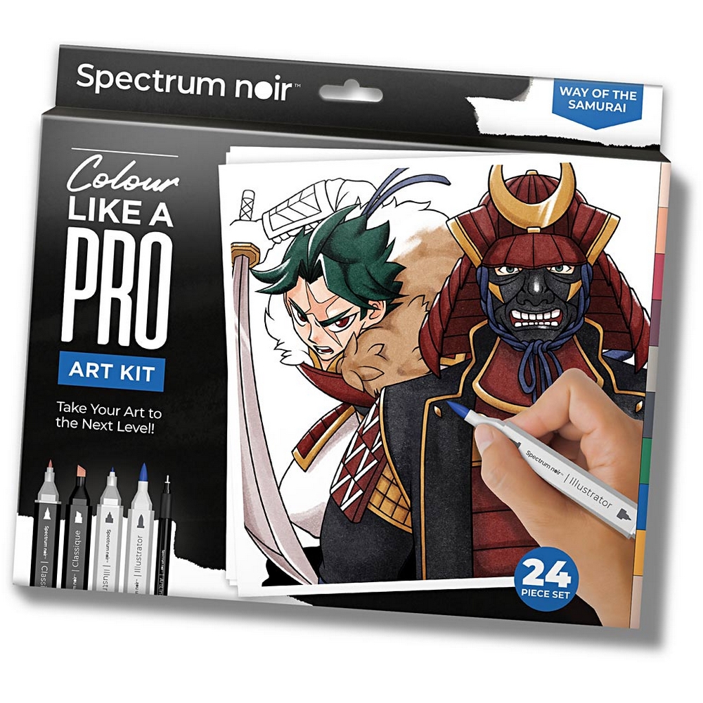 Hobbysett Creativ Company DIY Kit Illustrasjon Way of the Samurai