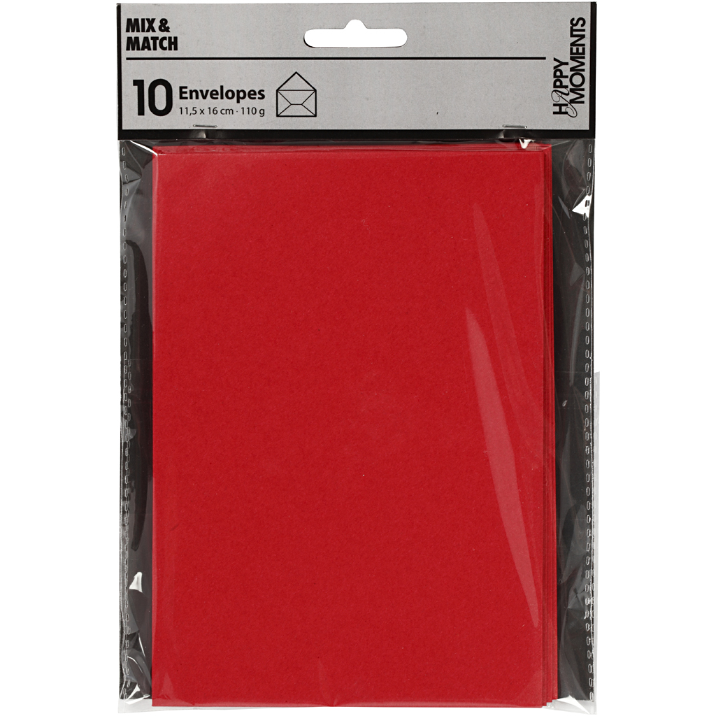 Konvolutt Creativ Company Str 11,5x16 cm 10 St/1 Pk
