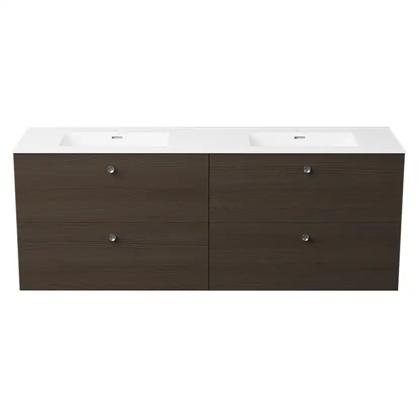 Servantskap FOSSBAD Variant46 B160 for Heldekkende Dobbelservant