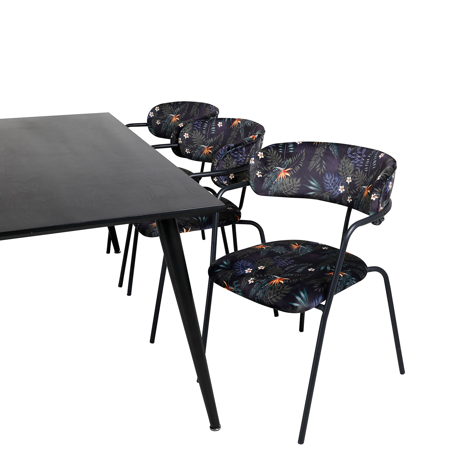 Spisegruppe Venture Home Dipp med 6 Arrow Stoler