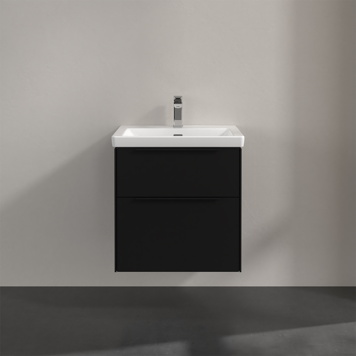 Tvättställsskåp Villeroy & Boch Subway 3.0 med 2 Lådor