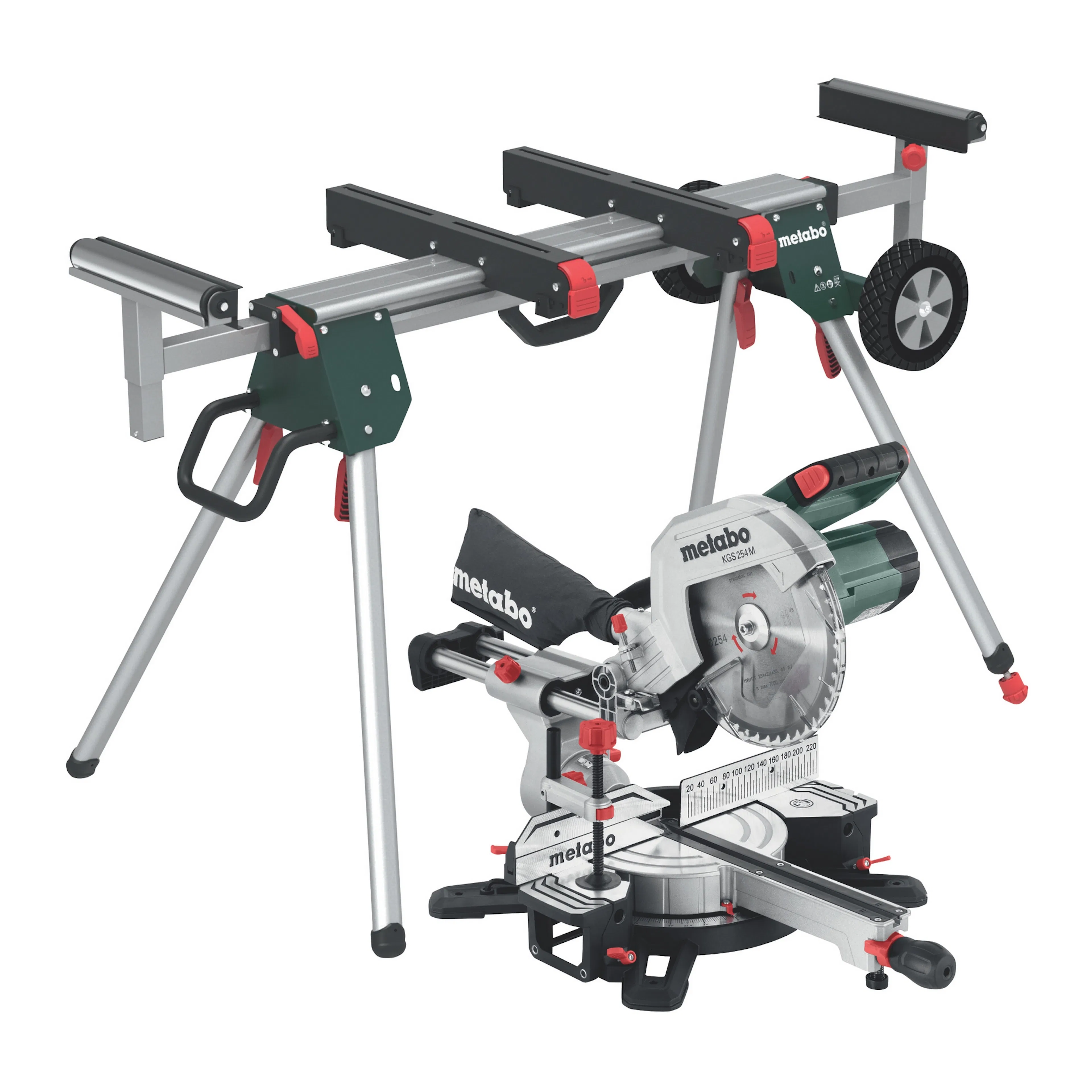 Kapp-/gjæringssag Metabo KGS 254 M + KSU 251