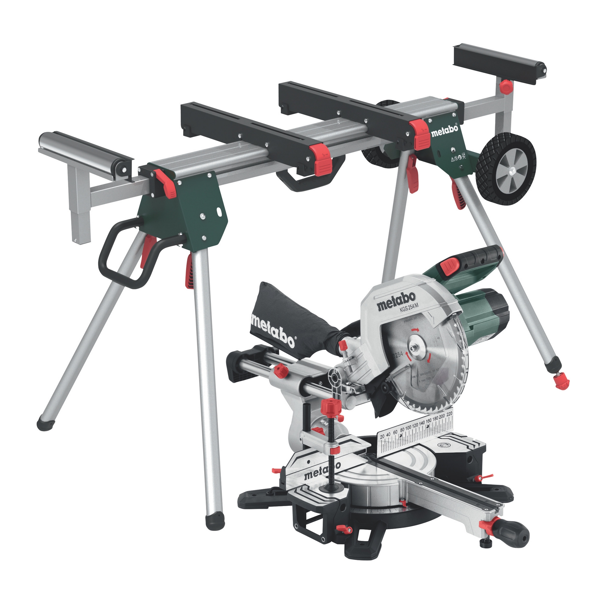 Kapp-/gjæringssag Metabo KGS 254 M + KSU 251