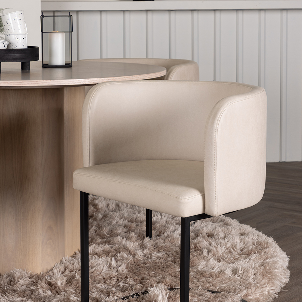 Spisegruppe Venture Home Olivia med 4 Simrishman Stoler