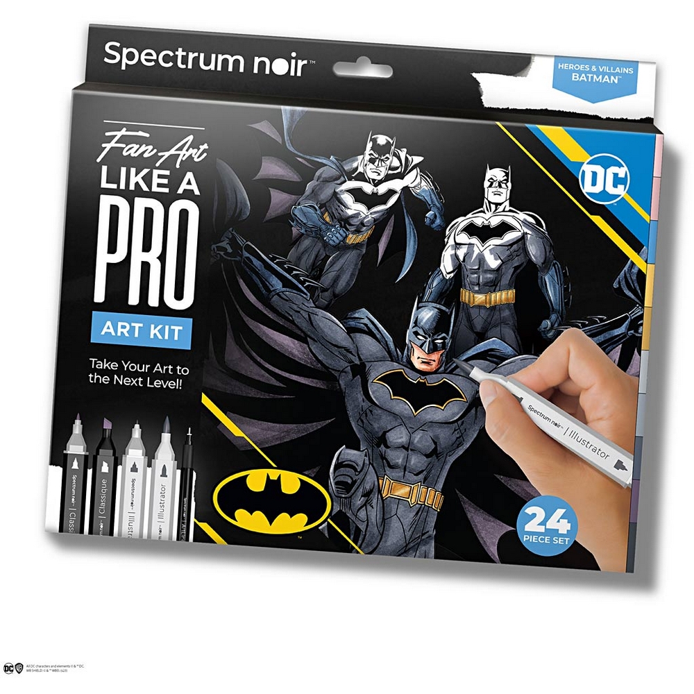 Hobbysett Creativ Company DIY Kit Illustrasjon Batman Heroes og Villains