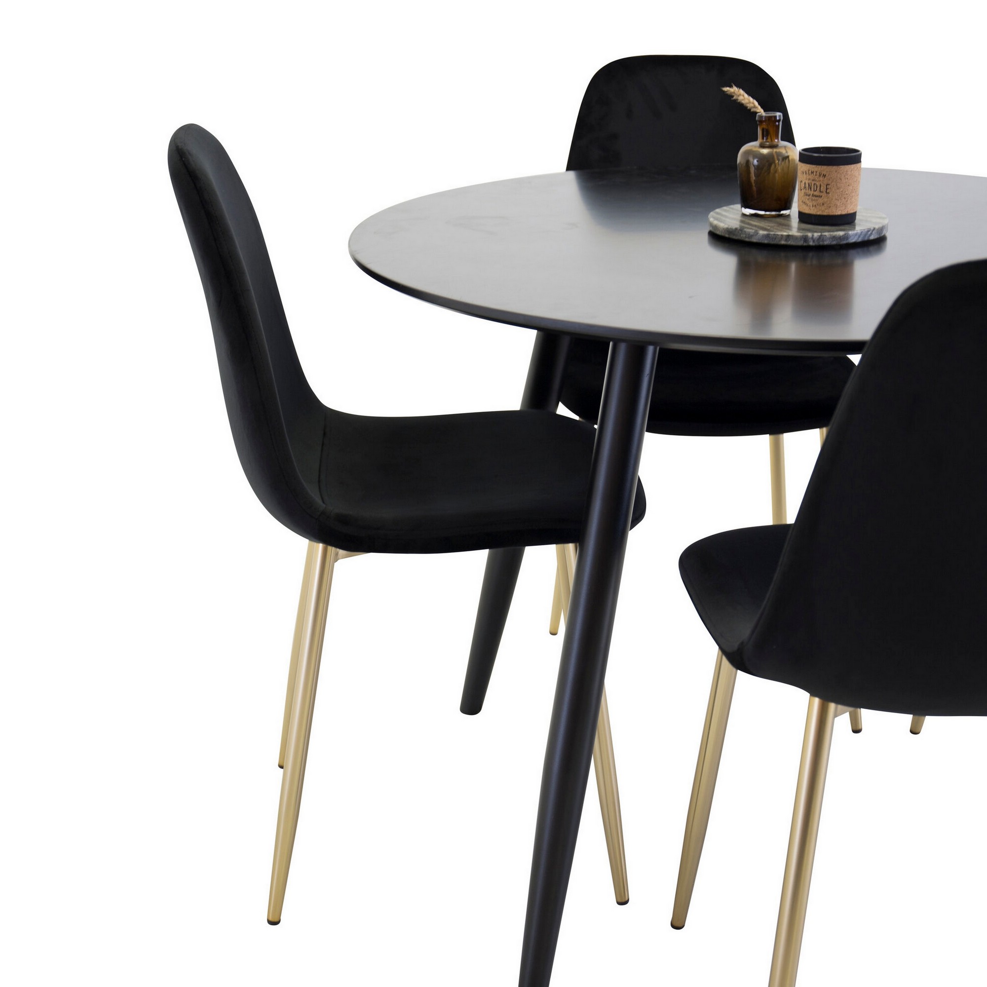 Spisegruppe Venture Home Plaza med 4stk Polar Stoler